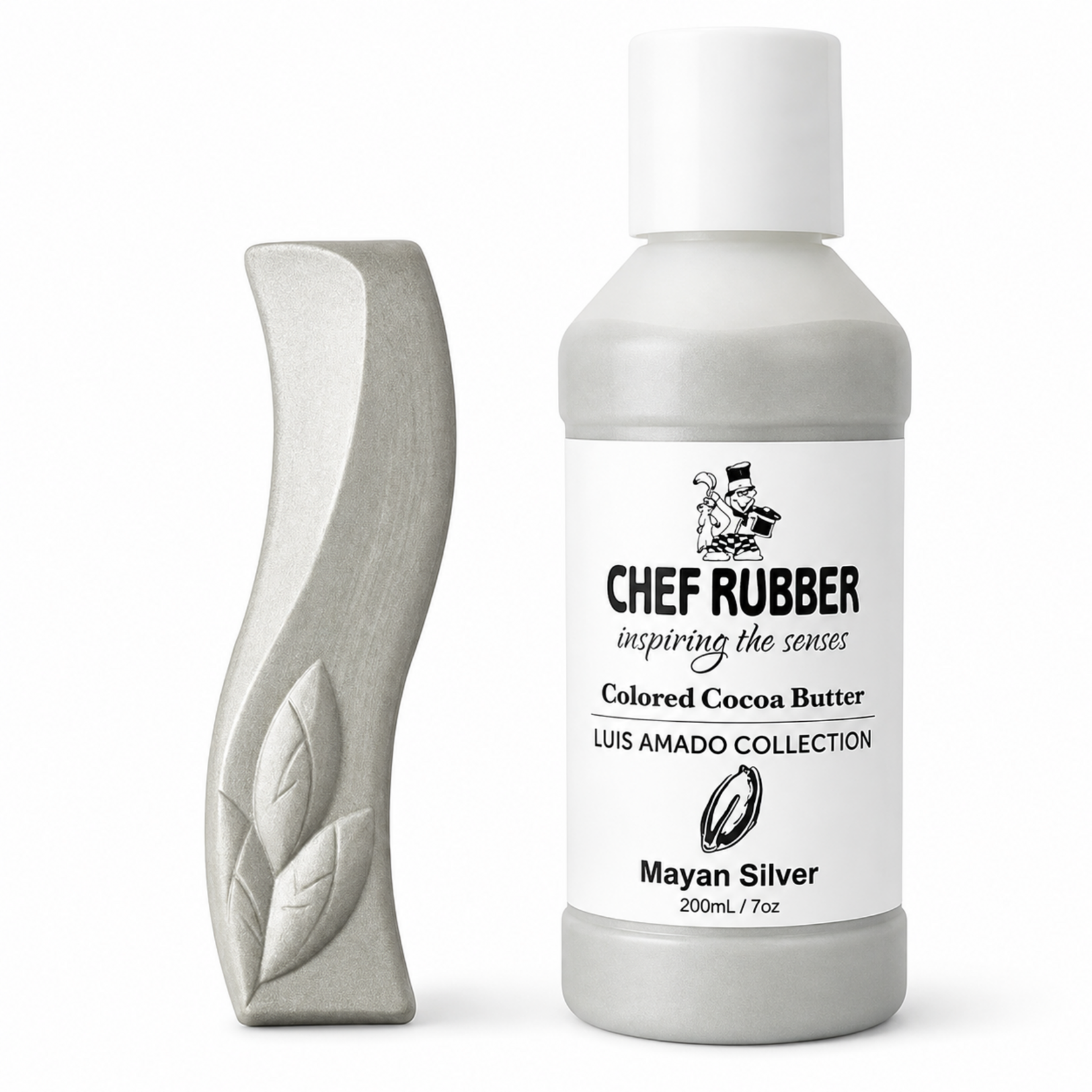 Chef Rubber Chef Rubber - Luis Amado Mayan Silver Cocoa Butter - 7 oz