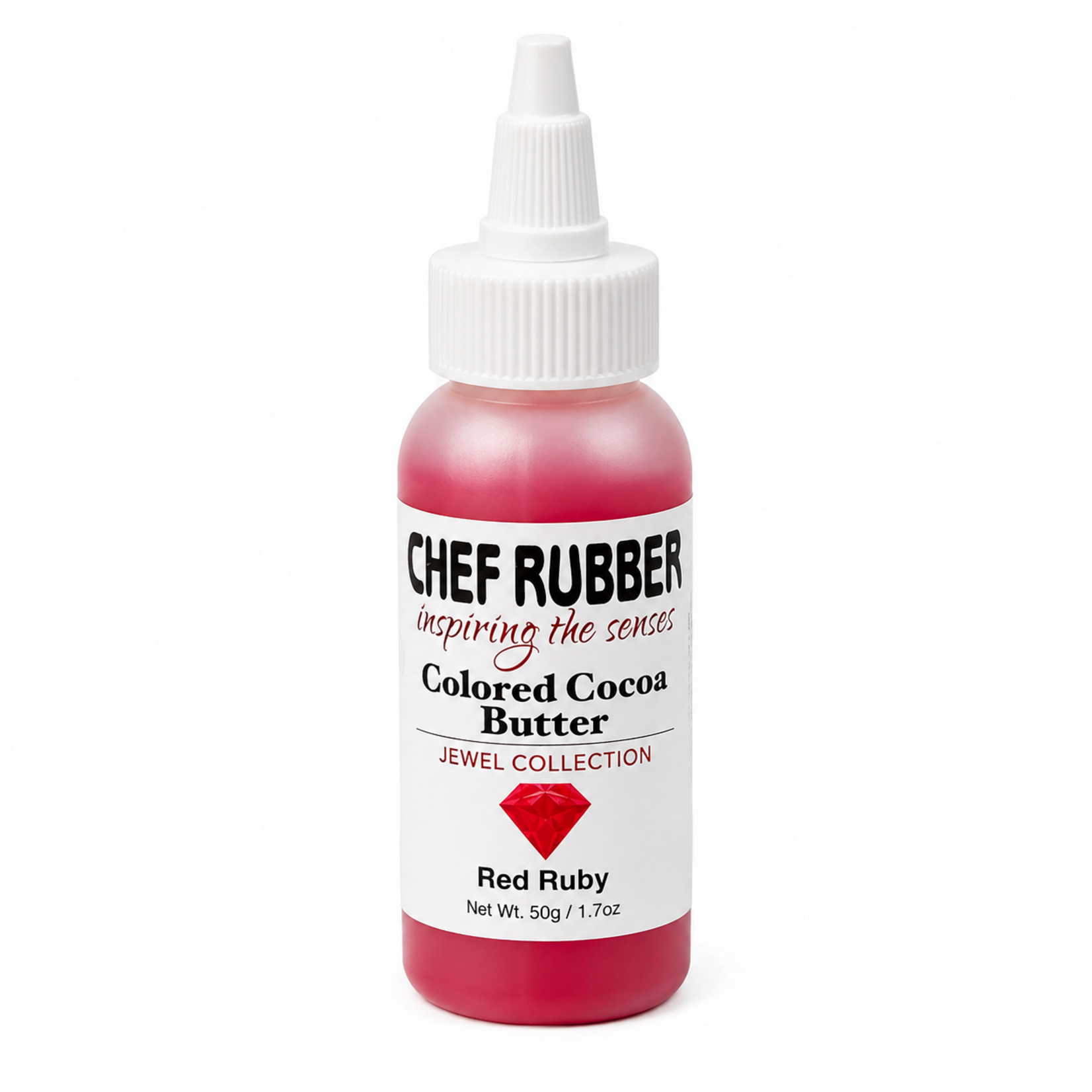 Chef Rubber Chef Rubber - Red Ruby Jewel Cocoa Butter - 1.7 oz