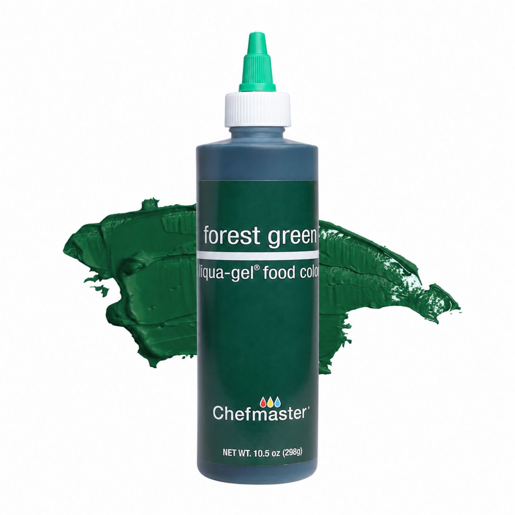 Chefmaster Chefmaster - Forest Green Gel Food Color - 10.5 oz