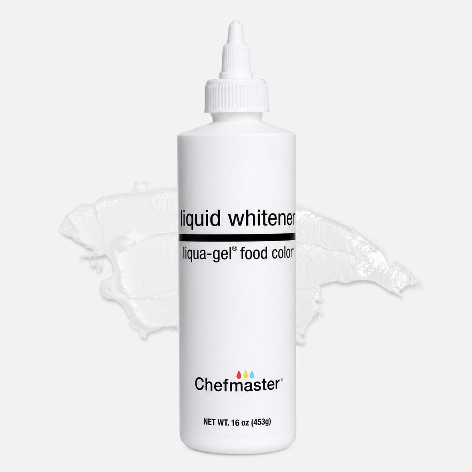 Chefmaster Chefmaster - Whitener Liqua Gel Food Color - 16 oz