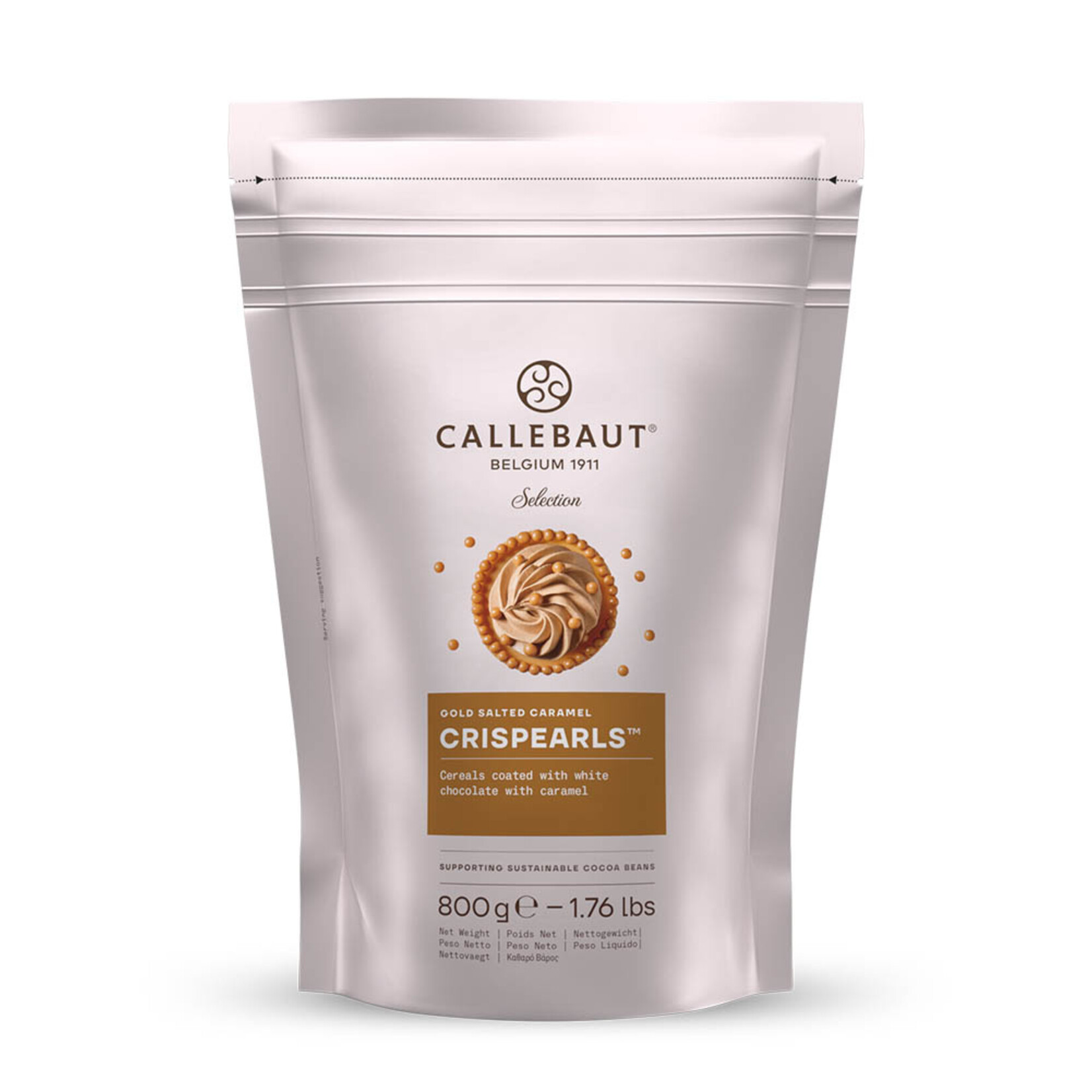 Callebaut Callebaut - Salted Caramel Chocolate Crispearls - 800 g