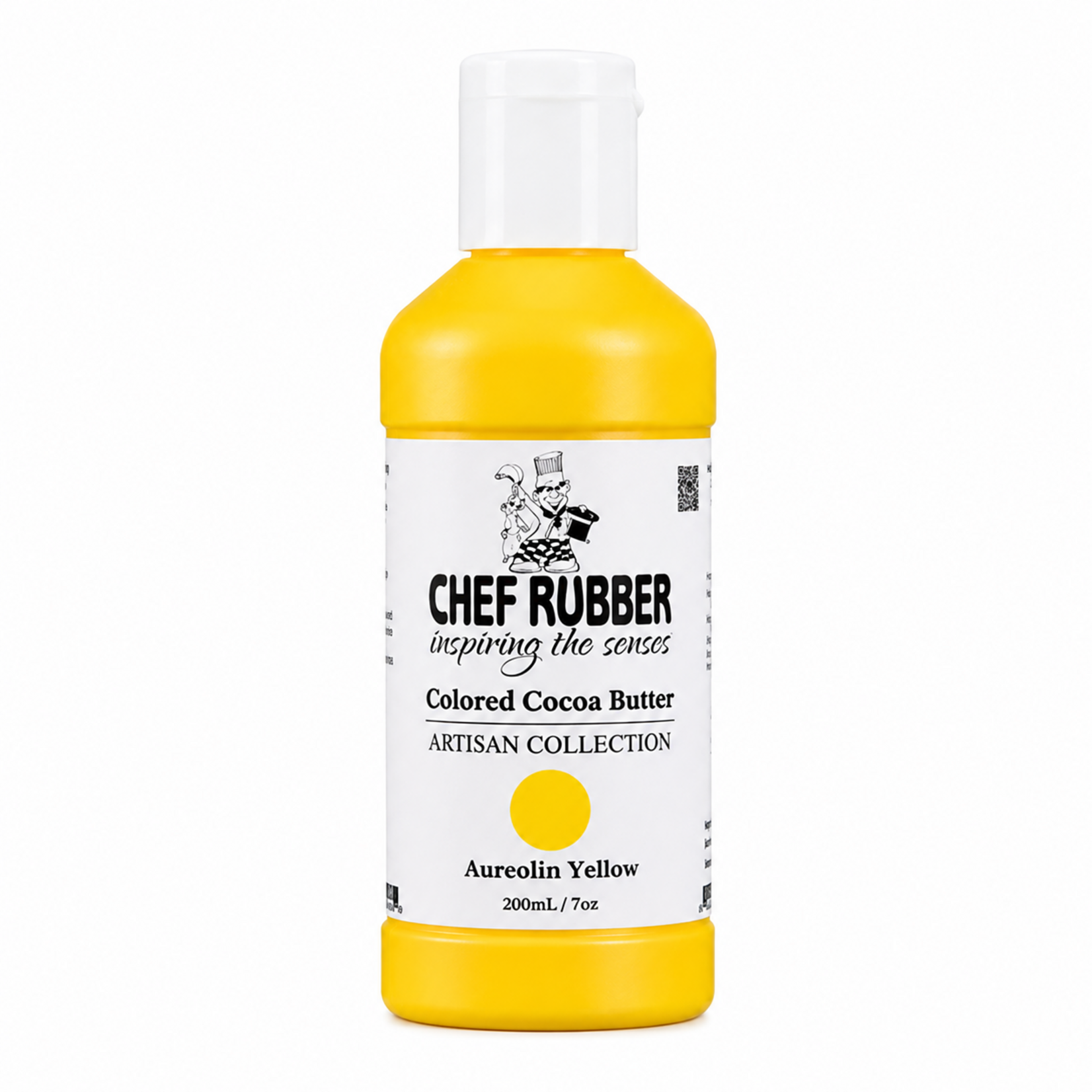 Chef Rubber Chef Rubber - Aureolin Yellow Artisan Cocoa Butter - 7 oz
