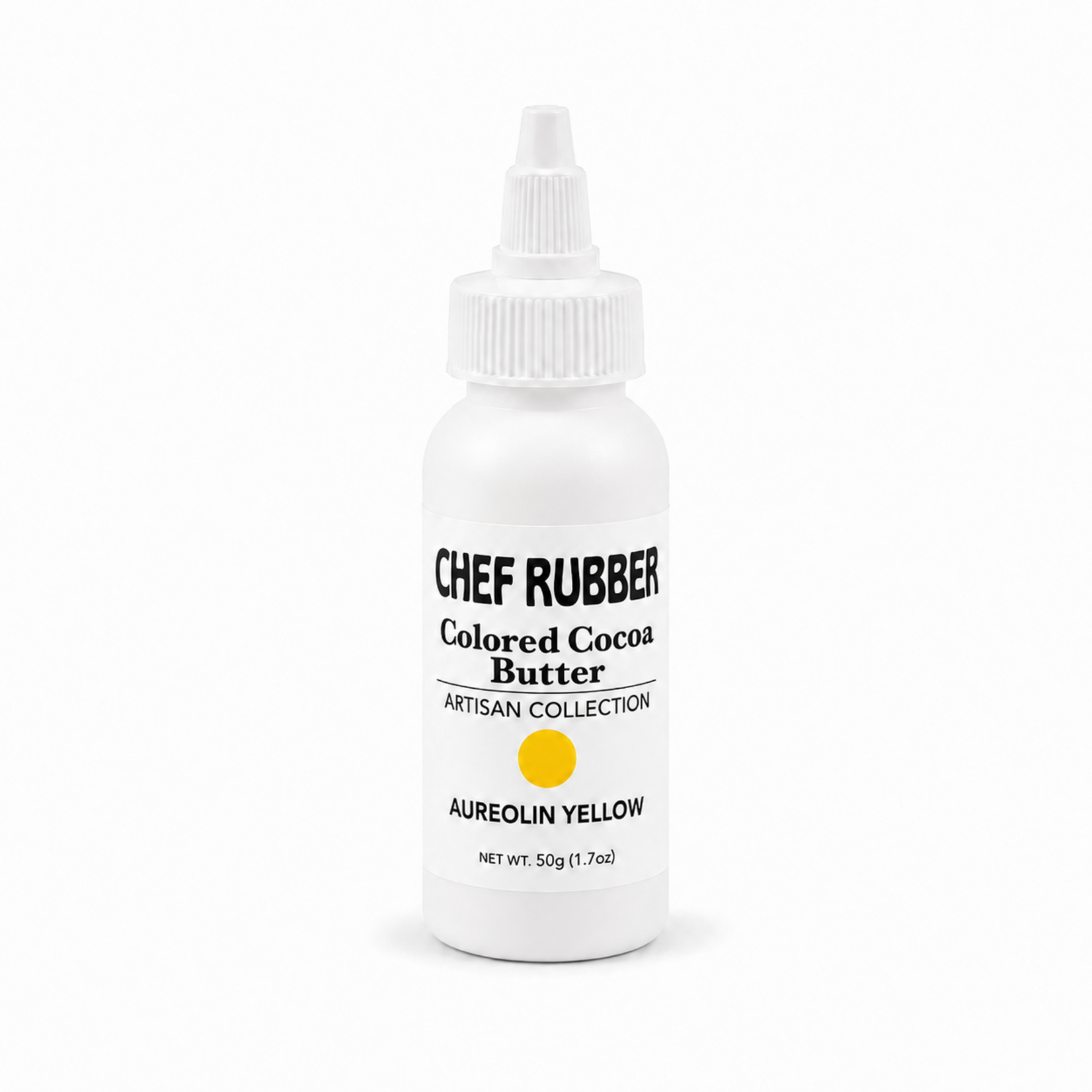 Chef Rubber Chef Rubber - Aureolin Yellow Artisan Cocoa Butter - 1.7 oz