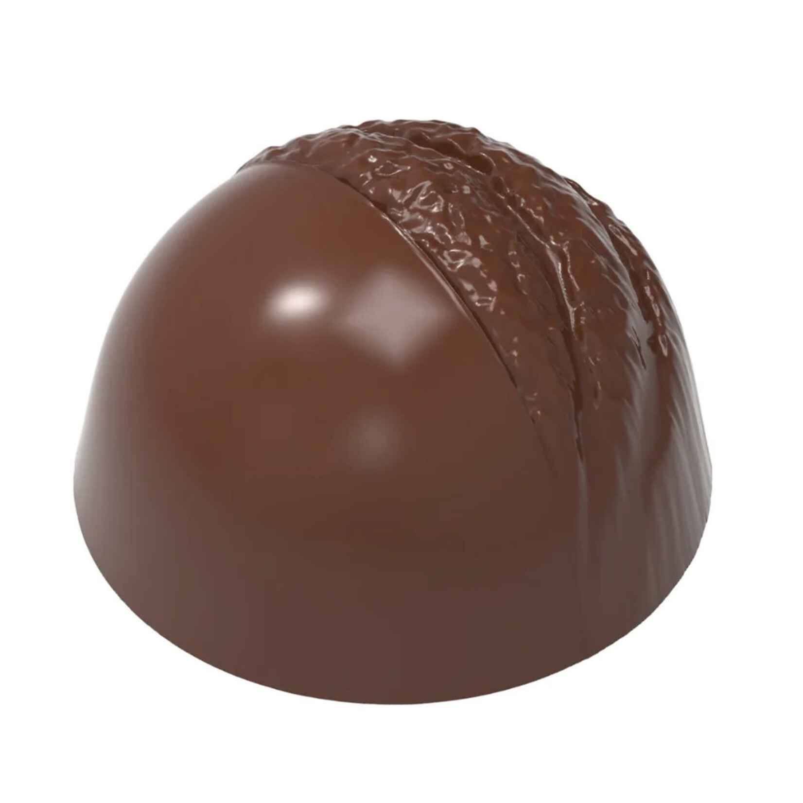 Chocolate World Chocolate World - 3cm Cocoa Semisphere Polycarbonate Chocolate Mold (21 cavity)