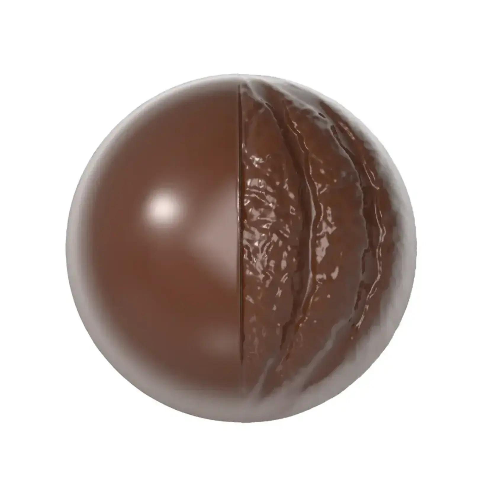 Chocolate World Chocolate World - 3cm Cocoa Semisphere Polycarbonate Chocolate Mold (21 cavity)