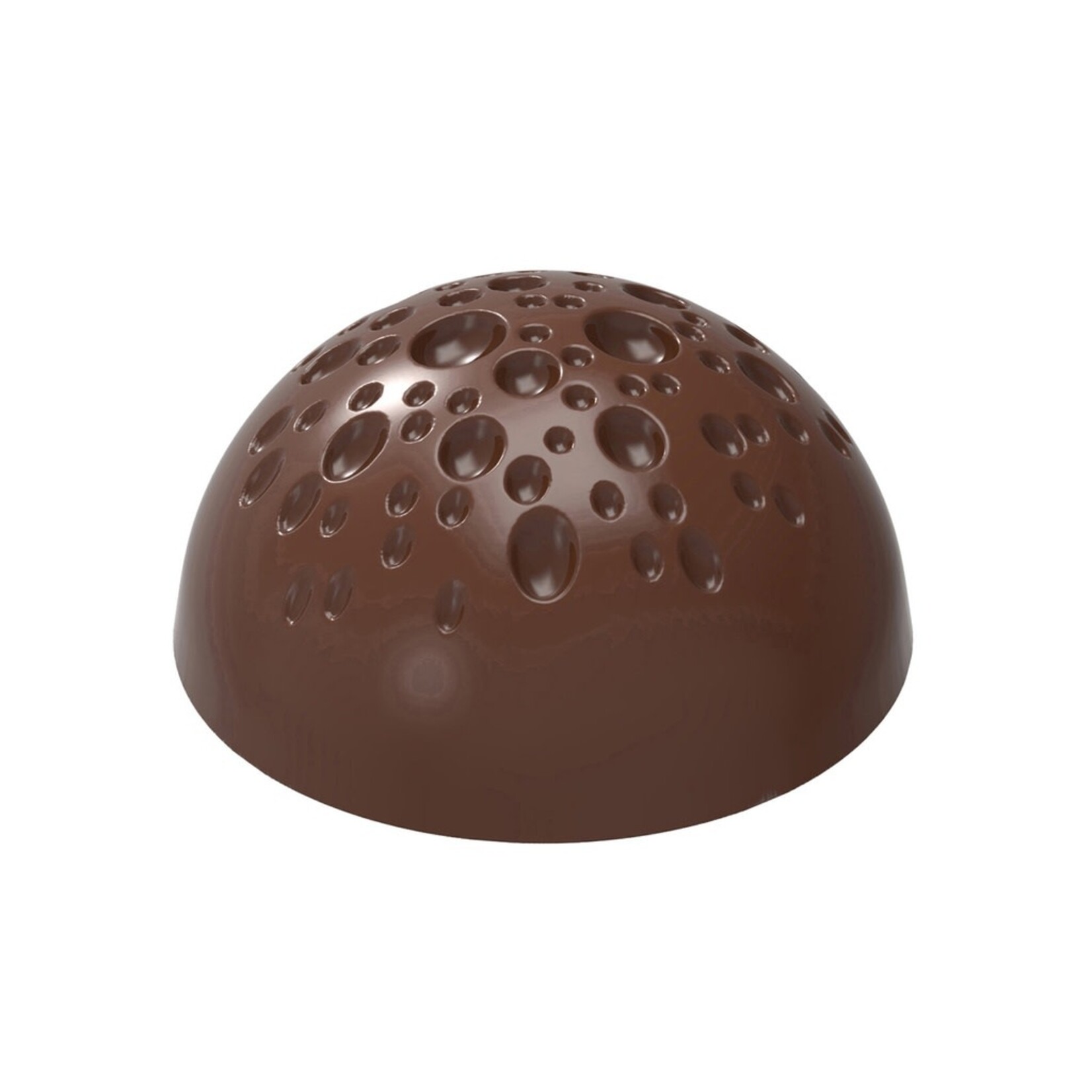 Chocolate World Chocolate World - 3cm Crater Semisphere Polycarbonate Chocolate Mold (21 cavity)