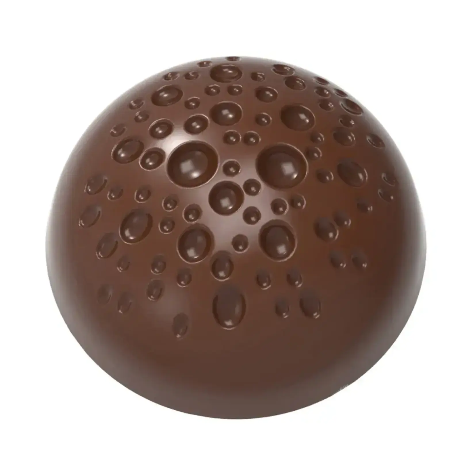 Chocolate World Chocolate World - 3cm Crater Semisphere Polycarbonate Chocolate Mold (21 cavity)