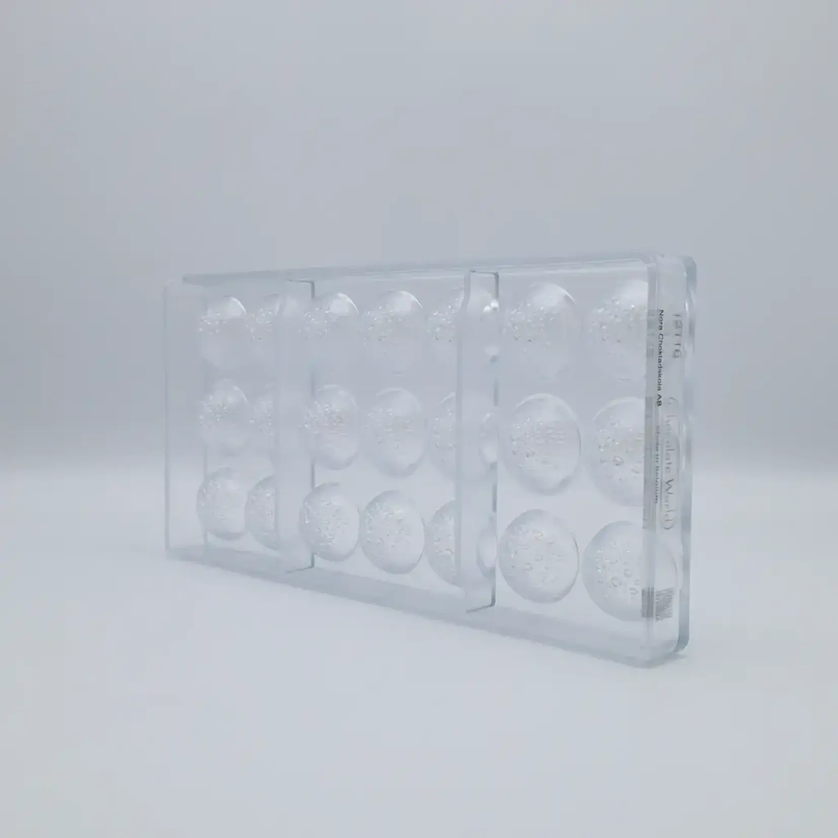 Chocolate World Chocolate World - 3cm Crater Semisphere Polycarbonate Chocolate Mold (21 cavity)