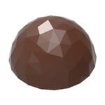 Chocolate World Chocolate World - 3cm Geometric Semisphere Polycarbonate Chocolate Mold (24 cavity)