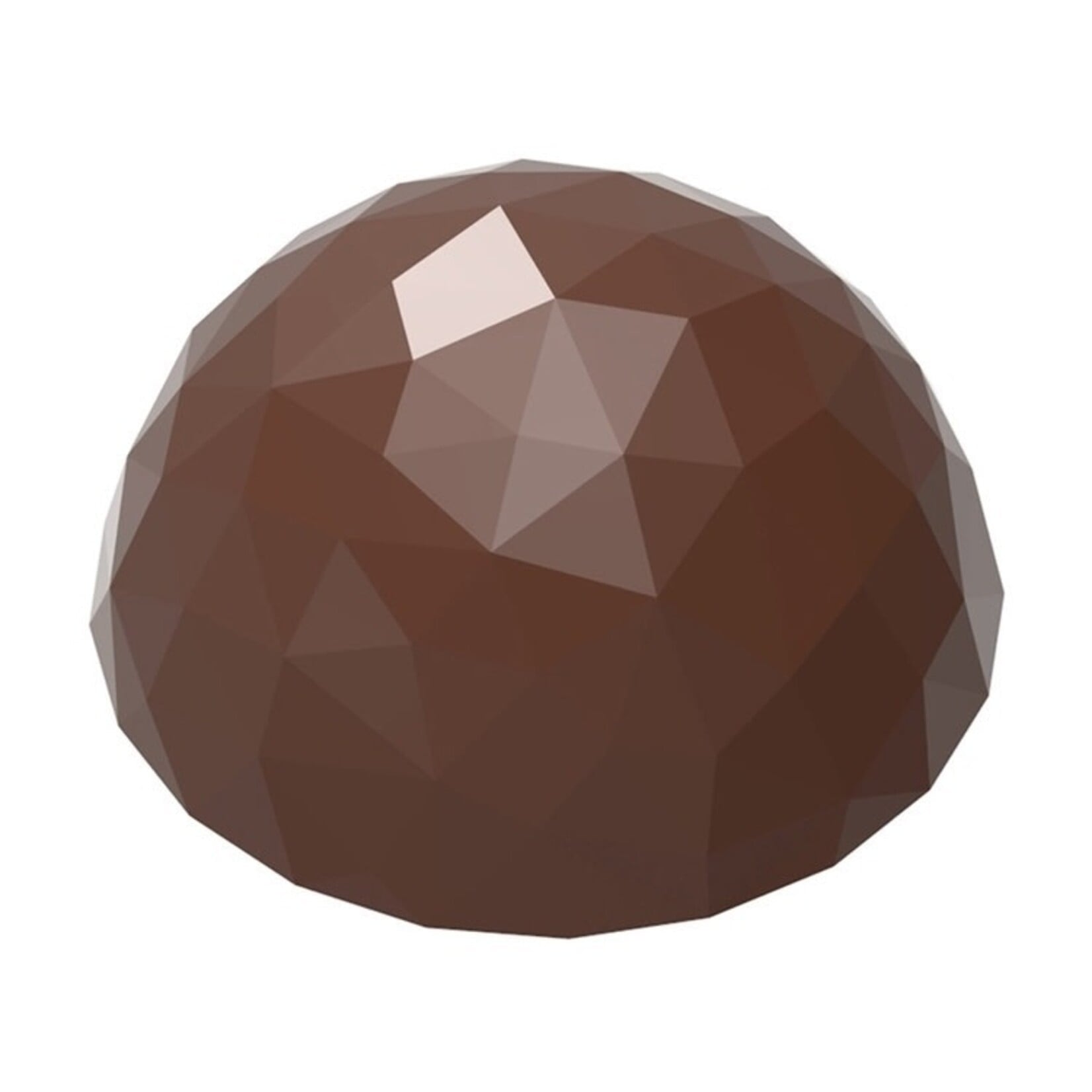 Chocolate World Chocolate World - 3cm Geometric Semisphere Polycarbonate Chocolate Mold (24 cavity)