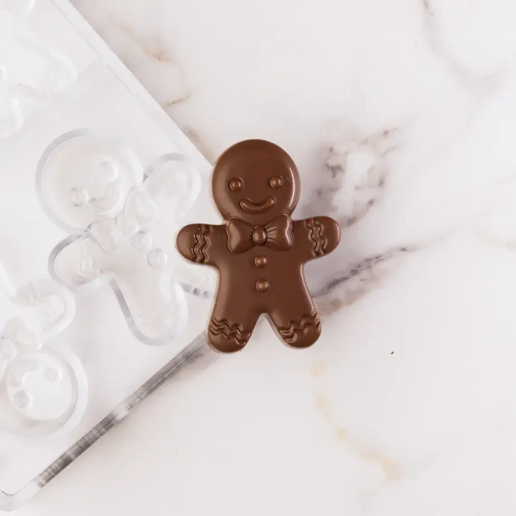 Chocolate World Chocolate World - Gingerbread Polycarbonate Chocolate Mold (6 cavity)