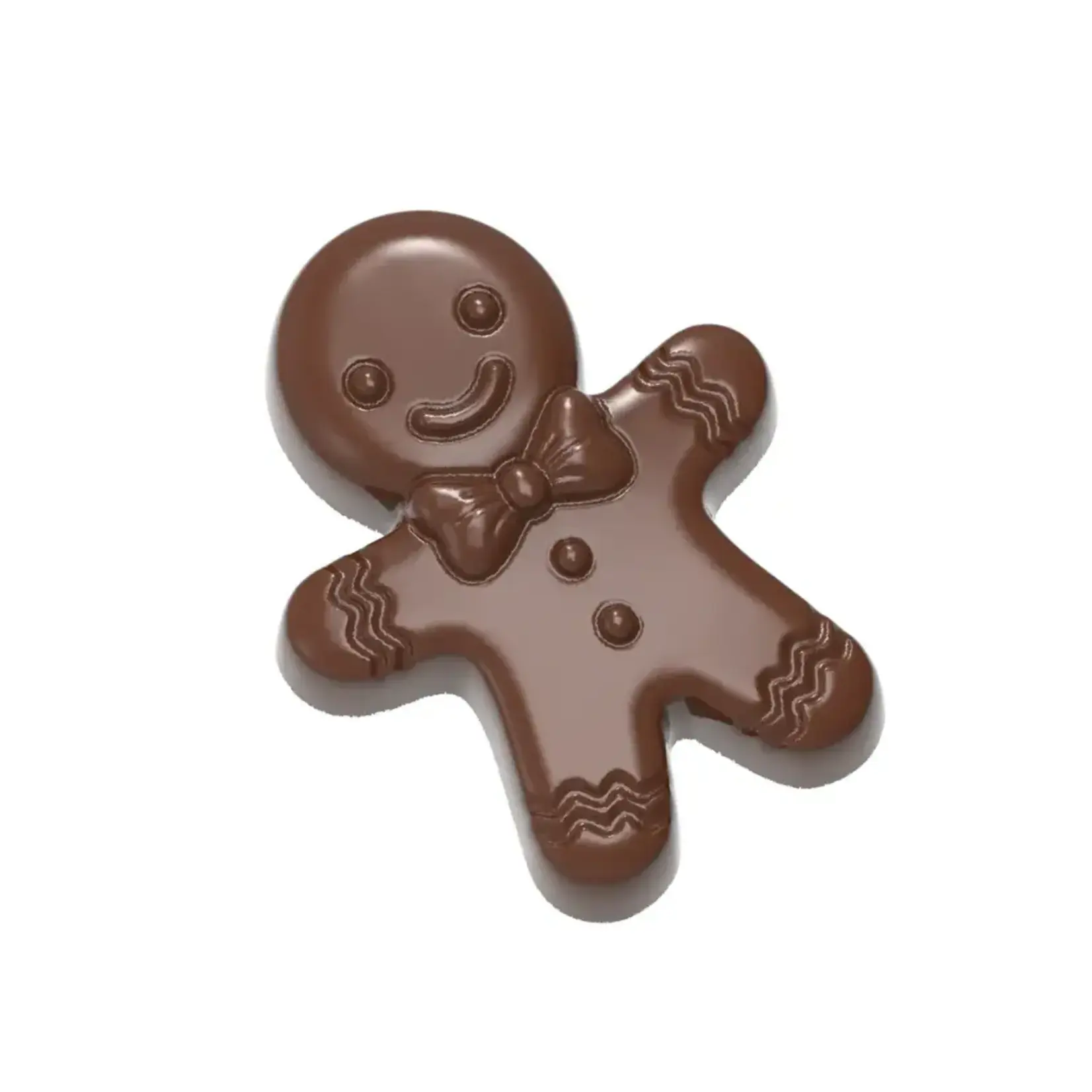 Chocolate World Chocolate World - Gingerbread Polycarbonate Chocolate Mold (6 cavity)