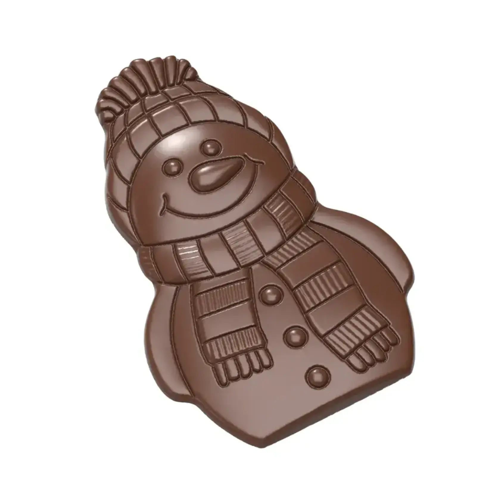 Chocolate World Chocolate World - Snowman Polycarbonate Chocolate Mold (1 cavity)