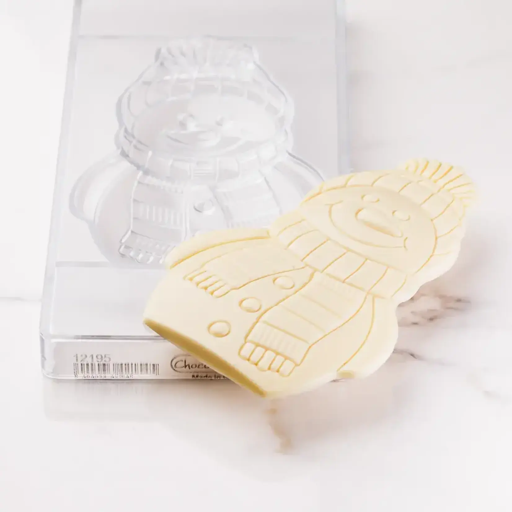 Chocolate World Chocolate World - Snowman Polycarbonate Chocolate Mold (1 cavity)