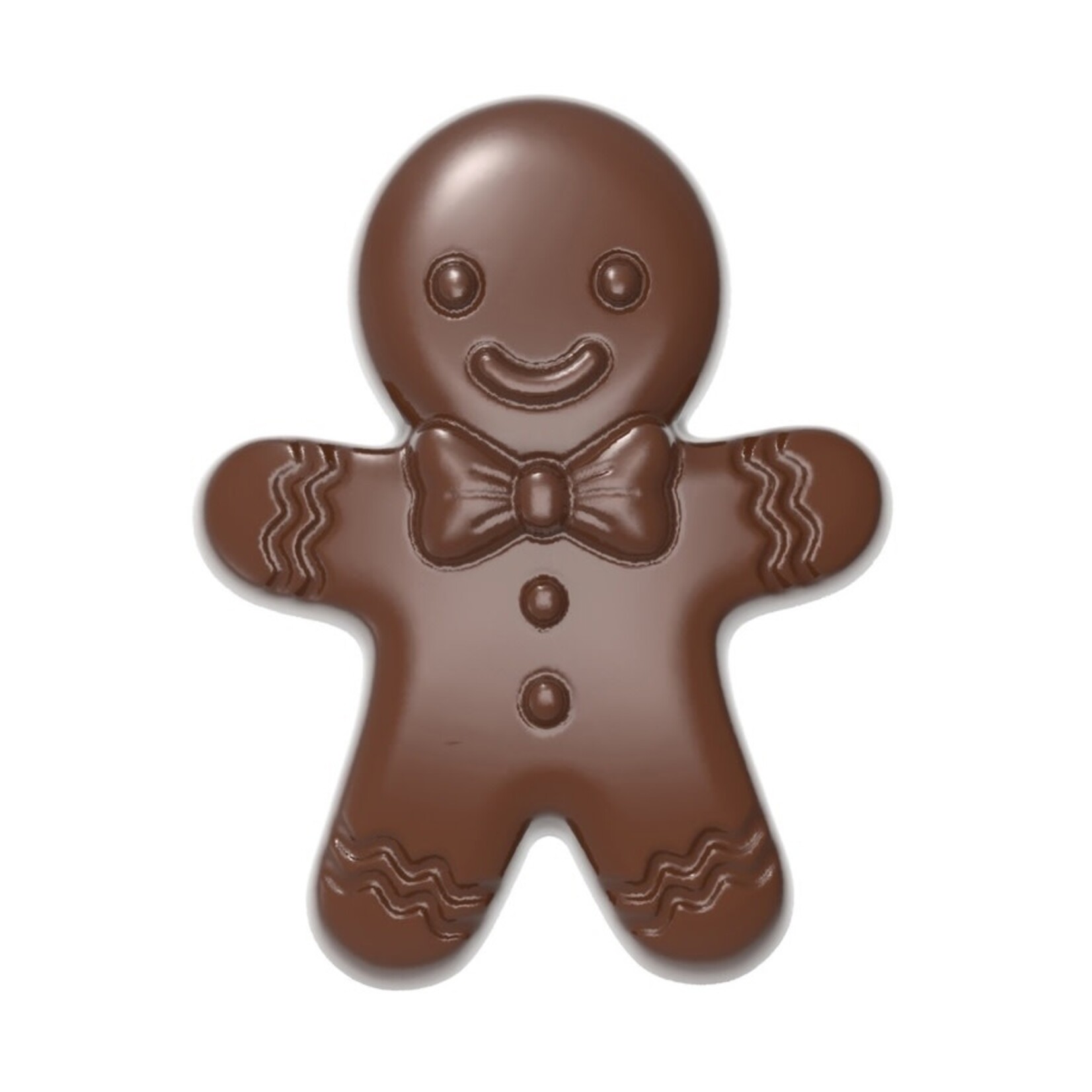 Chocolate World Chocolate World - Gingerbread Polycarbonate Chocolate Mold (6 cavity)
