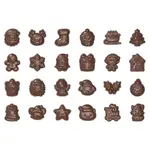 Chocolate World Chocolate World - Xmas Assortment Polycarbonate Chocolate Mold (24 cavity)