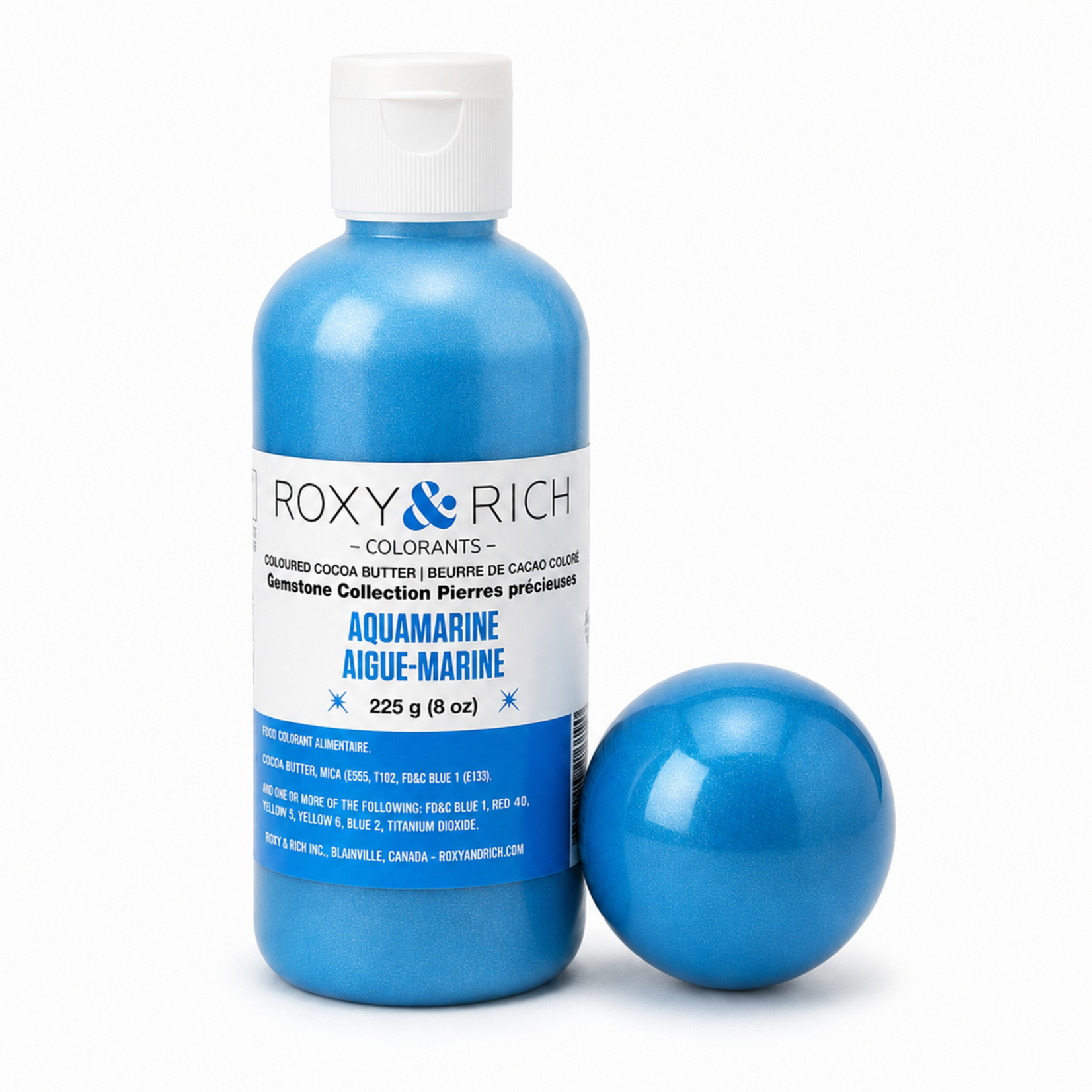 Roxy & Rich Roxy & Rich - Aquamarine Cocoa Butter - 8 oz