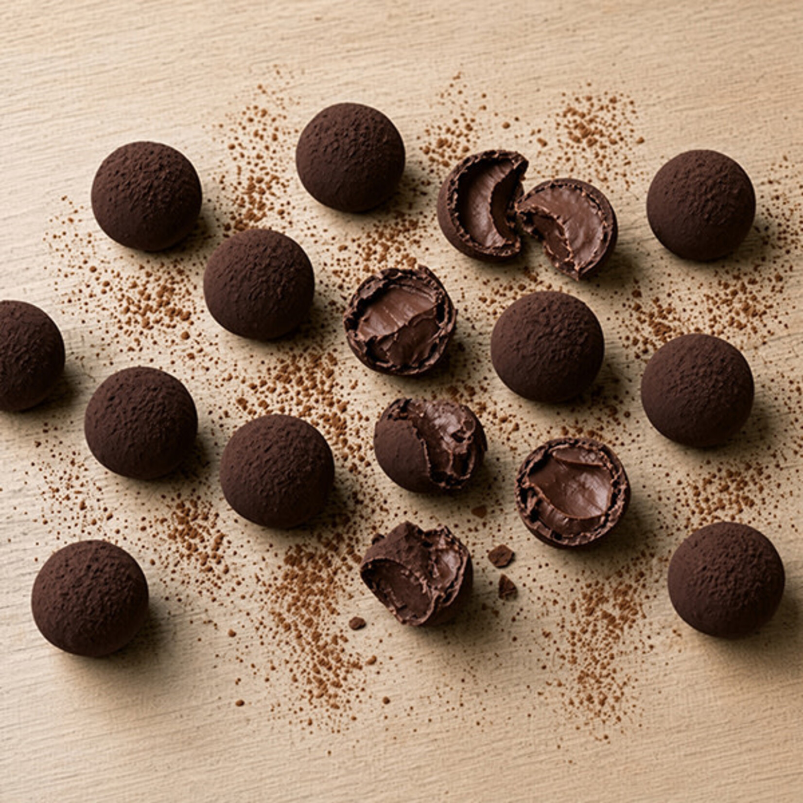 Dobla Dobla - Dark Chocolate Truffle Shells - 1" (504 ct)