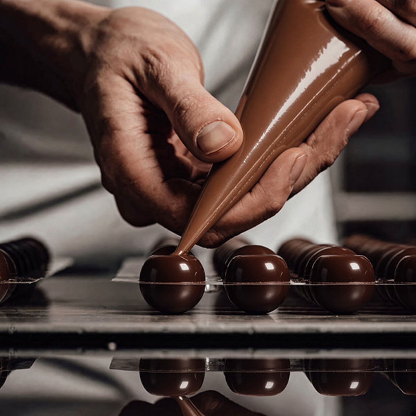 Dobla Dobla - Dark Chocolate Truffle Shells - 1" (504 ct)