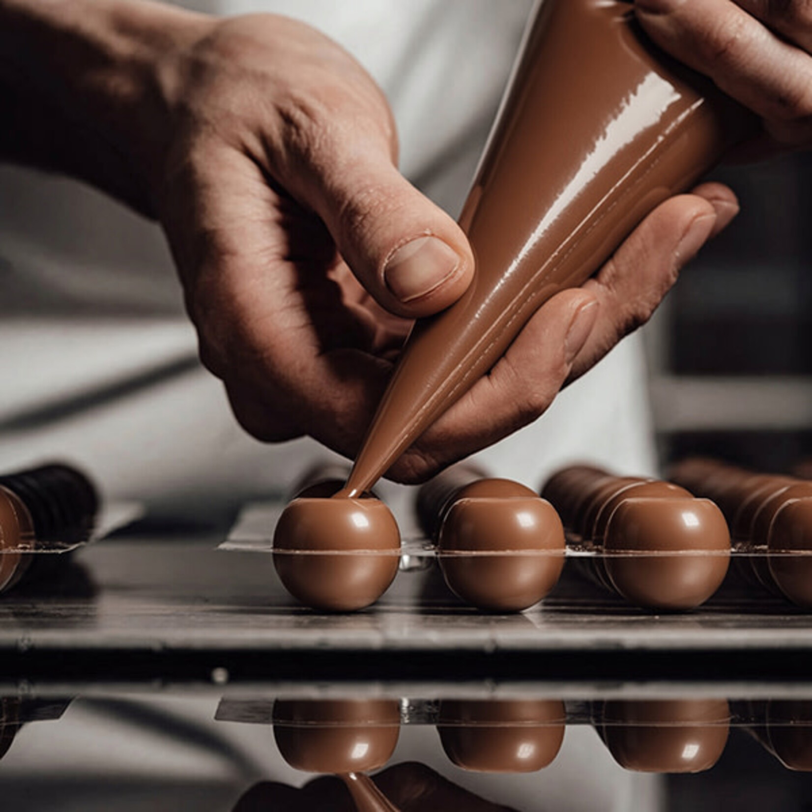 Dobla Dobla - Milk Chocolate Truffle Shells - 1" (504 ct)