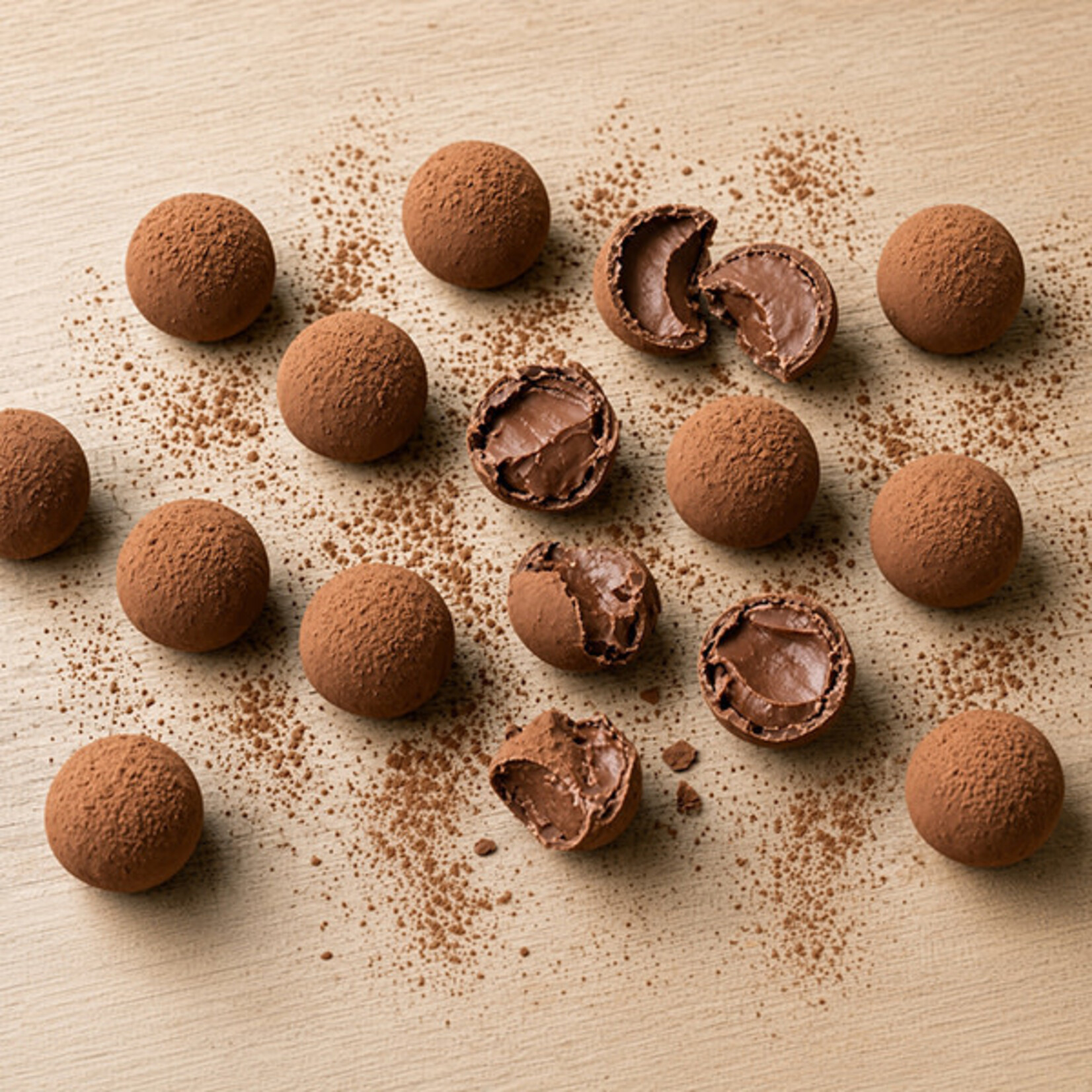 Dobla Dobla - Milk Chocolate Truffle Shells - 1" (504 ct)