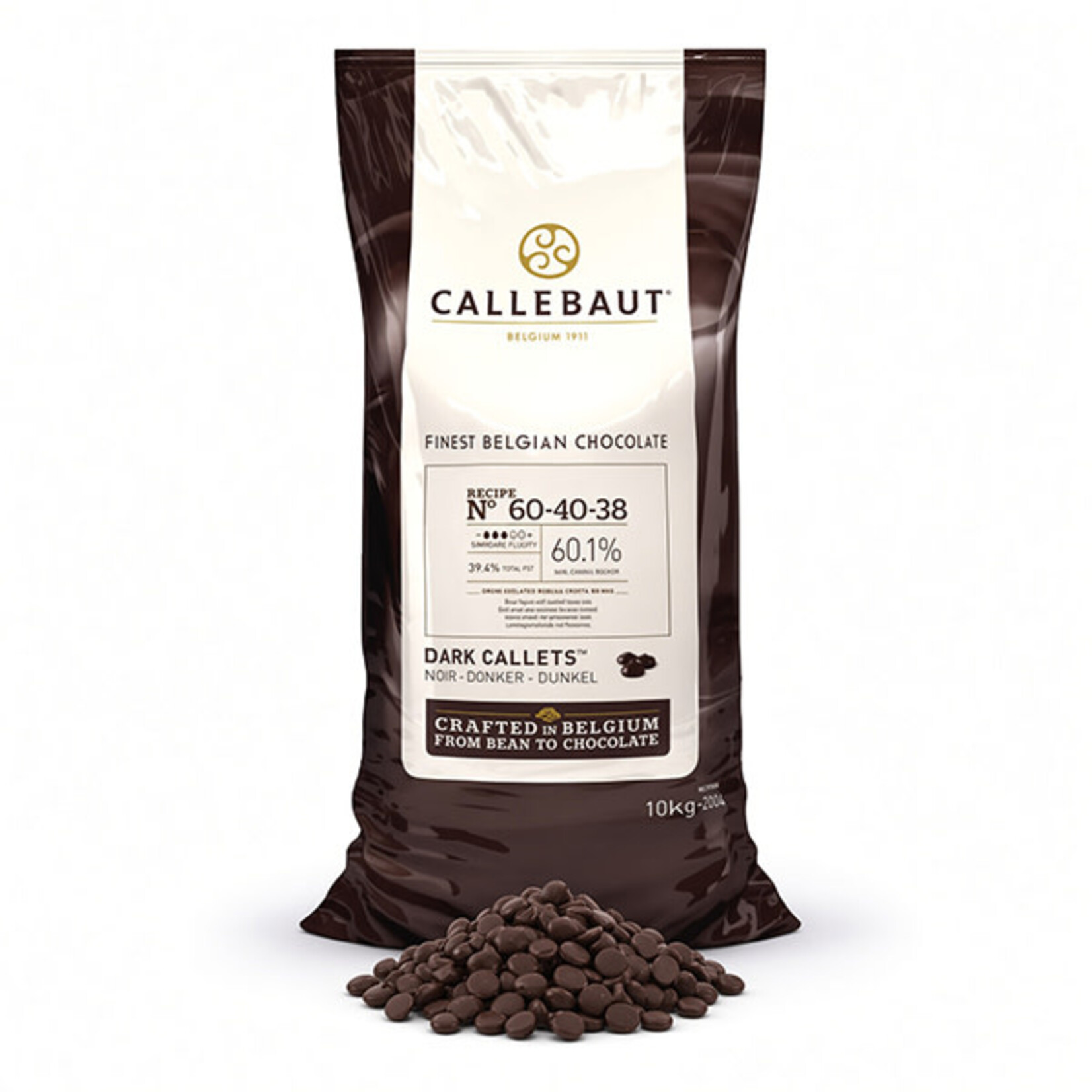 Callebaut Callebaut - 60-40-38 Dark Chocolate 60.1% - 22 lb