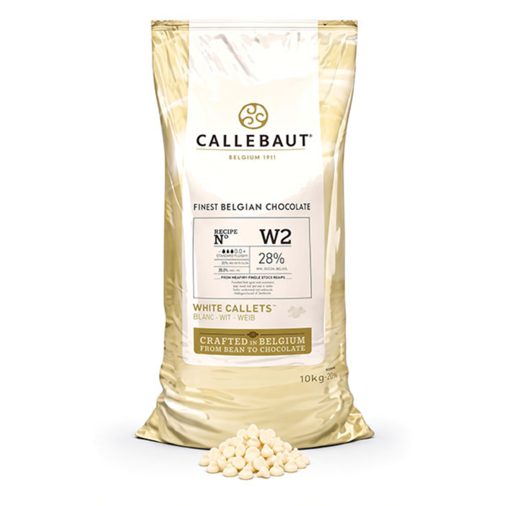 Callebaut Callebaut - W2 White Chocolate 28% - 22 lb