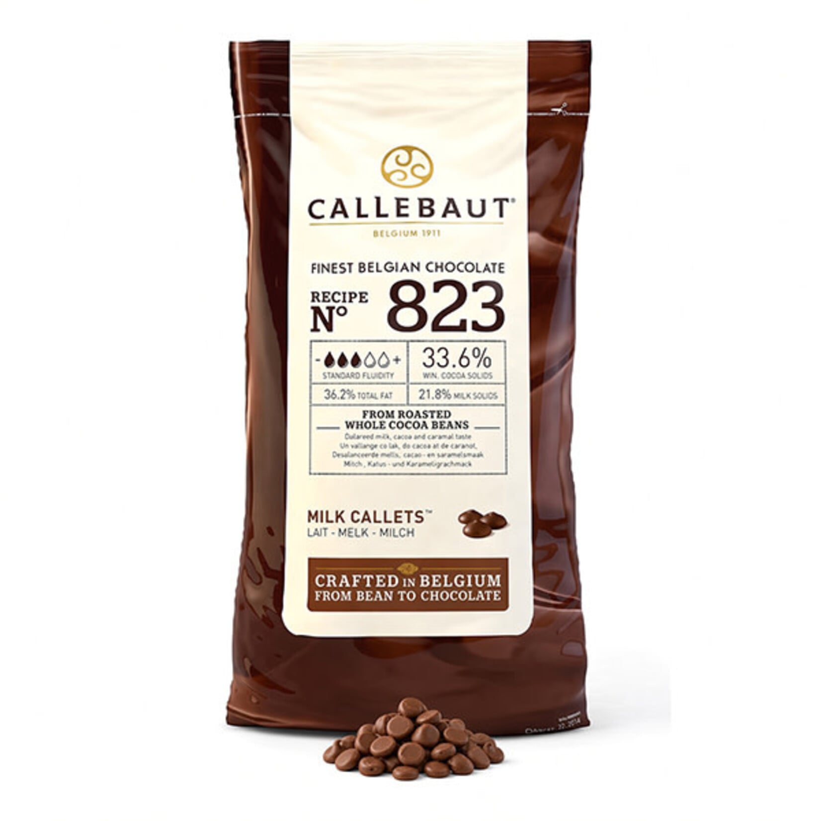 Callebaut Callebaut - 823 Milk Chocolate 33.6% - 22 lb