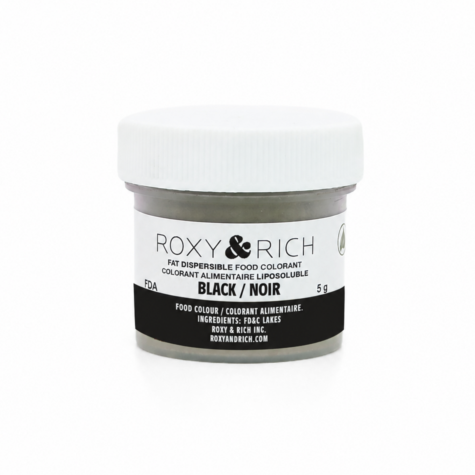 Roxy & Rich Roxy & Rich - Fat Dispersible Powdered Color, Black -