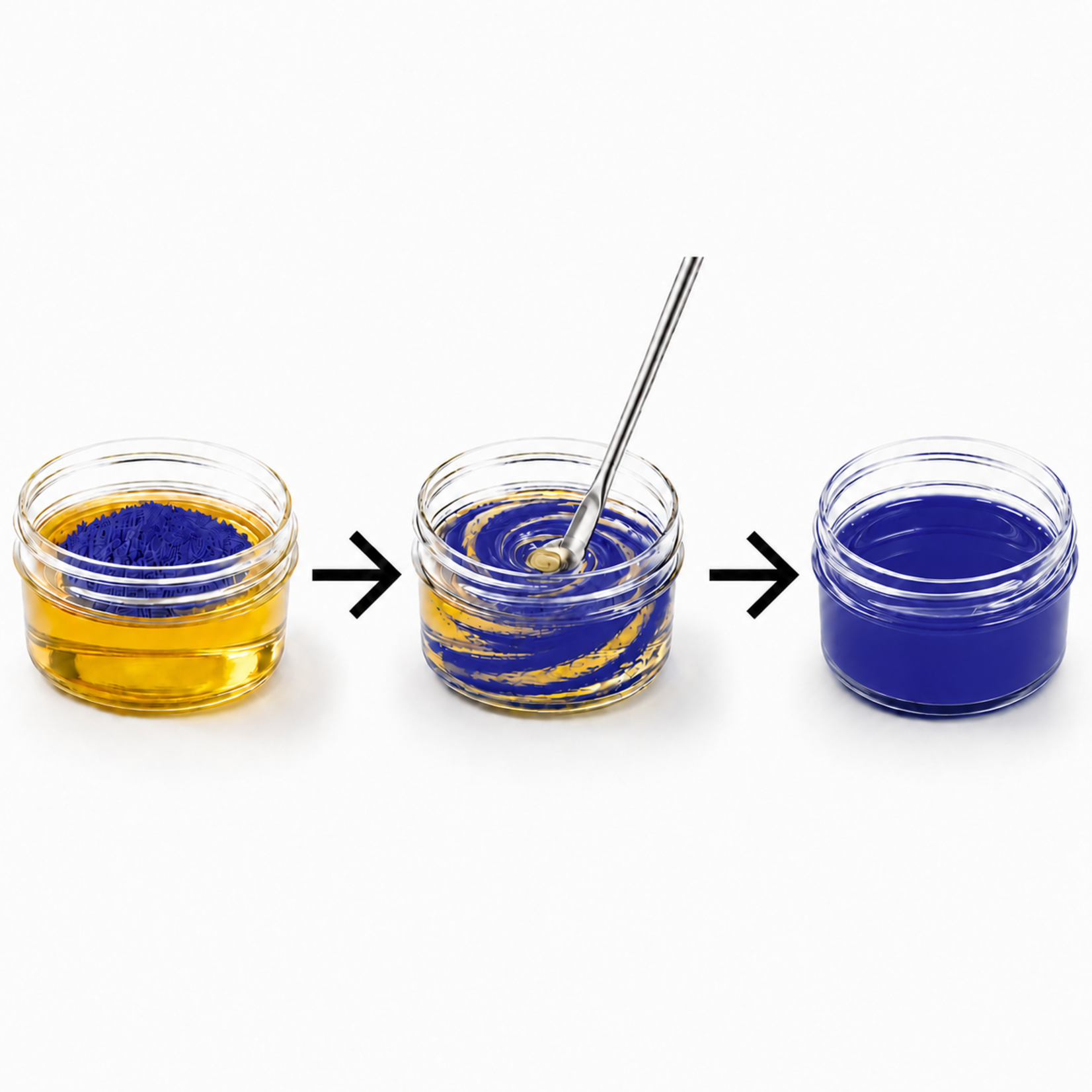 Roxy & Rich Roxy & Rich - Fat Dispersible Powdered Color, Indigo Blue -