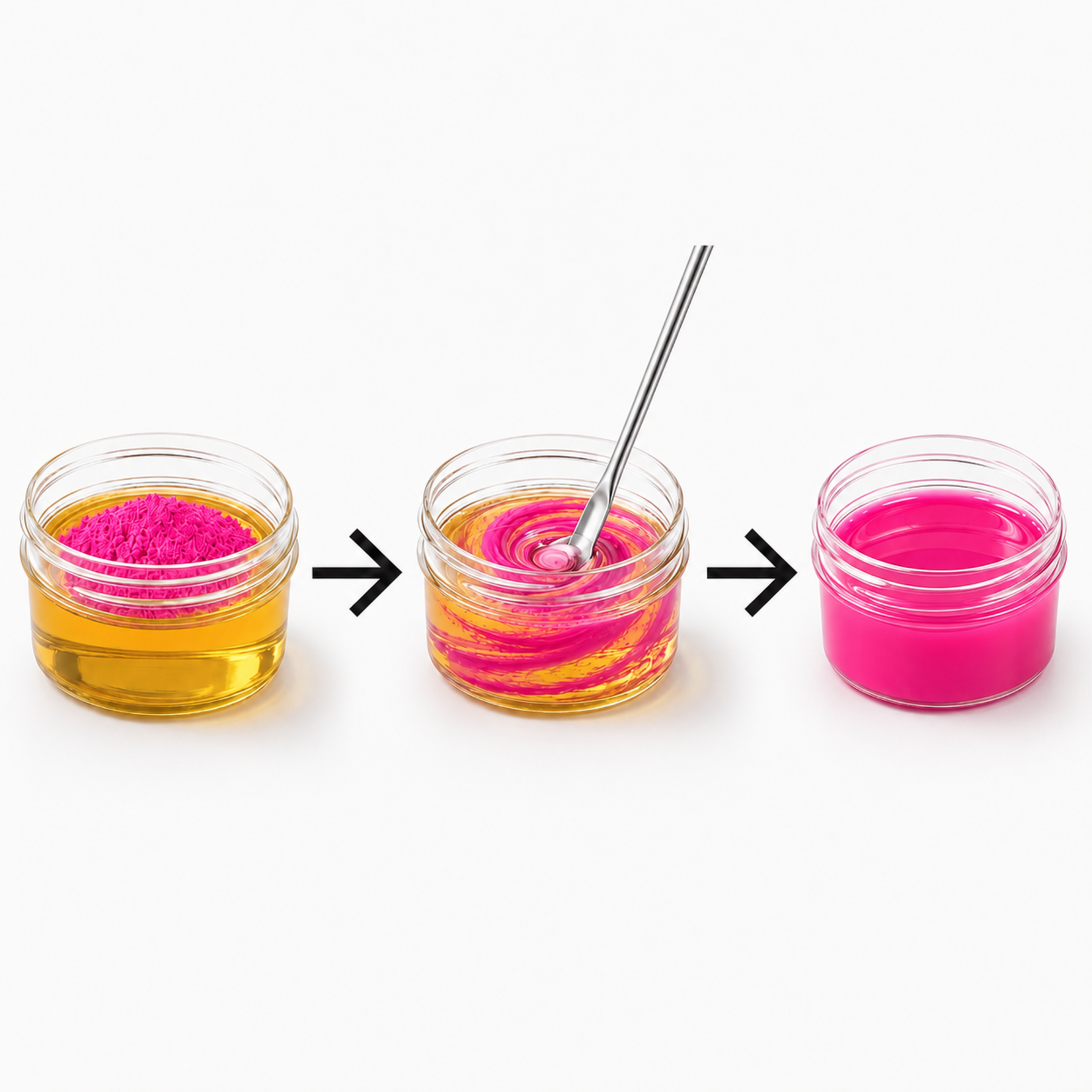 Roxy & Rich Roxy & Rich - Fat Dispersible Powdered Color, Pink -
