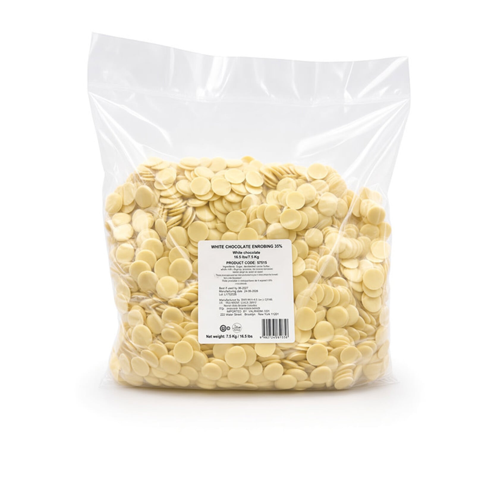 Republica del Cacao Republica del Cacao - Ecuador White Chocolate 35% - 16.5 lb