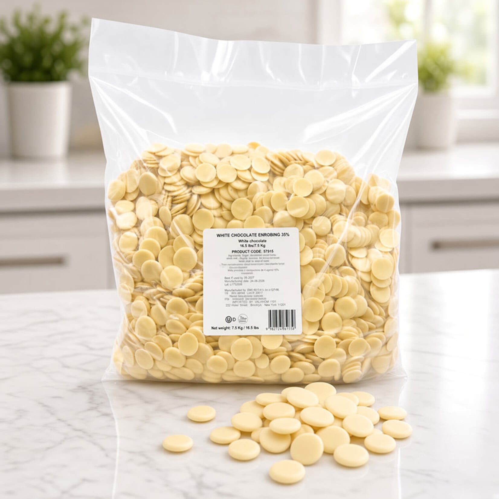 Republica del Cacao Republica del Cacao - Ecuador White Chocolate 35% - 16.5 lb