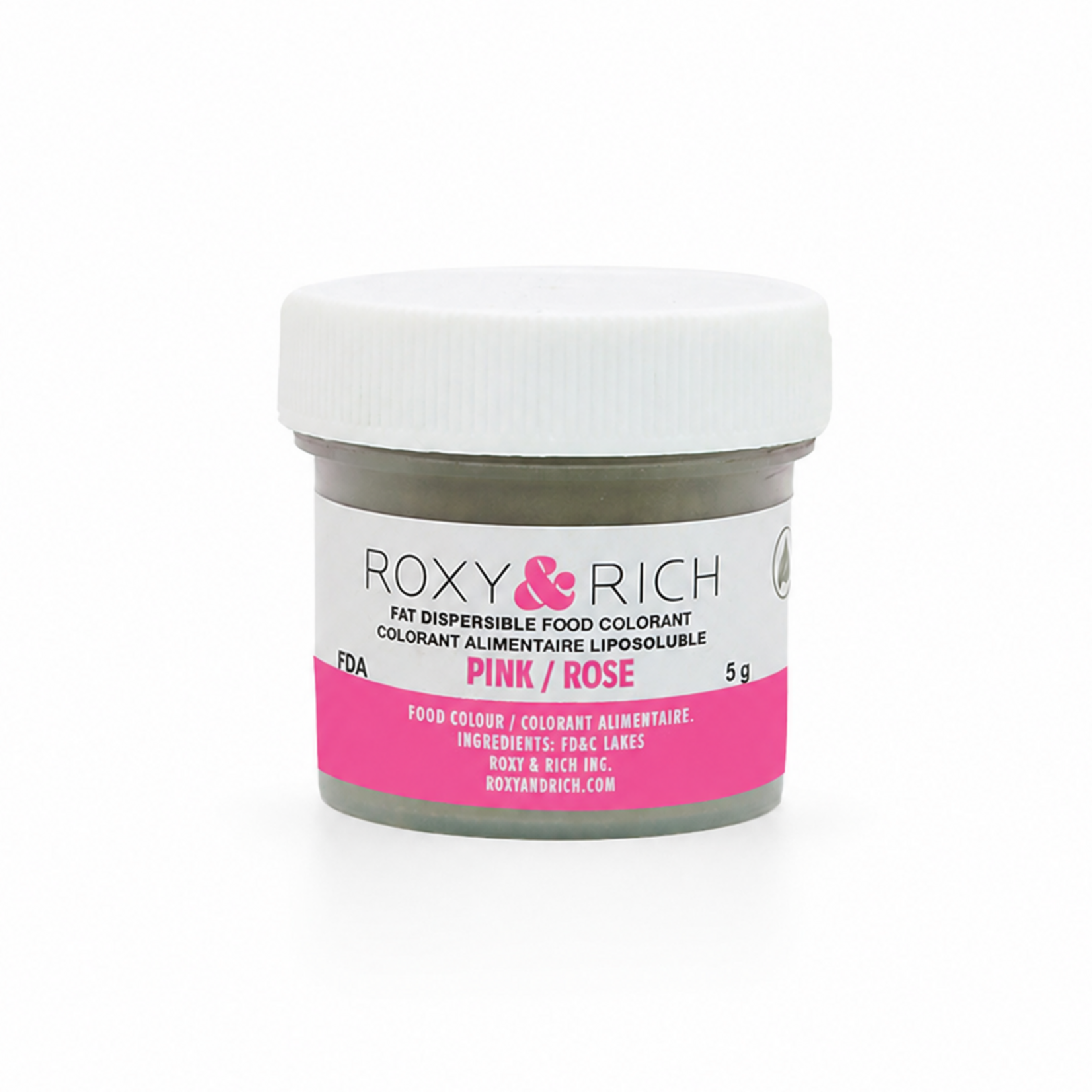Roxy & Rich Roxy & Rich - Fat Dispersible Powdered Color, Pink -