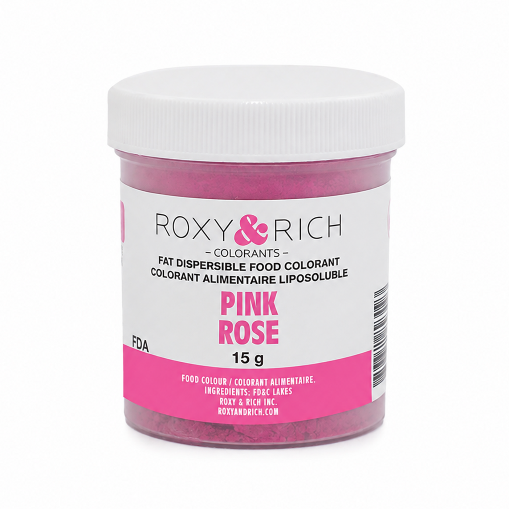 Roxy & Rich Roxy & Rich - Fat Dispersible Powdered Color, Pink -
