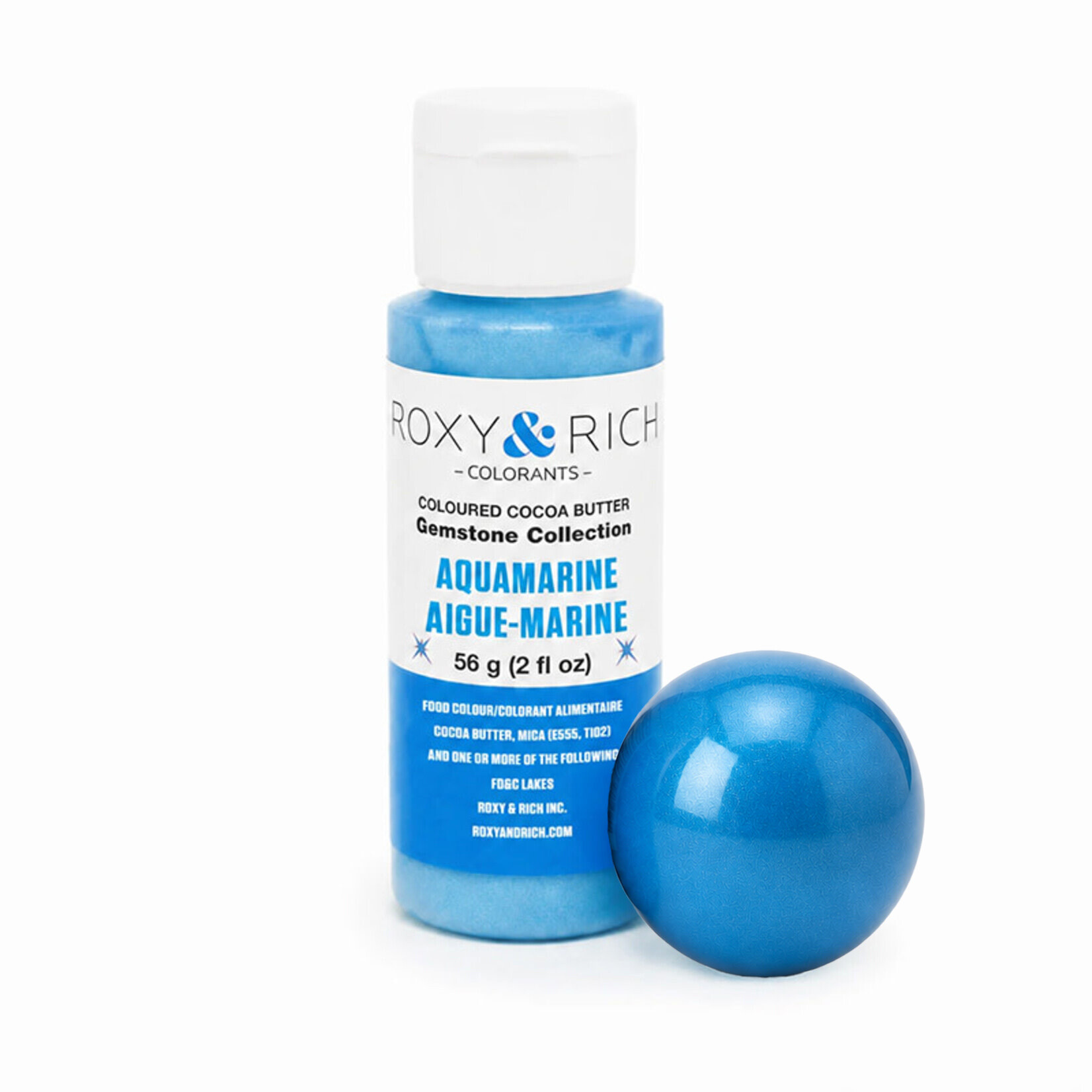Roxy & Rich Roxy & Rich - Aquamarine Cocoa Butter - 2 oz