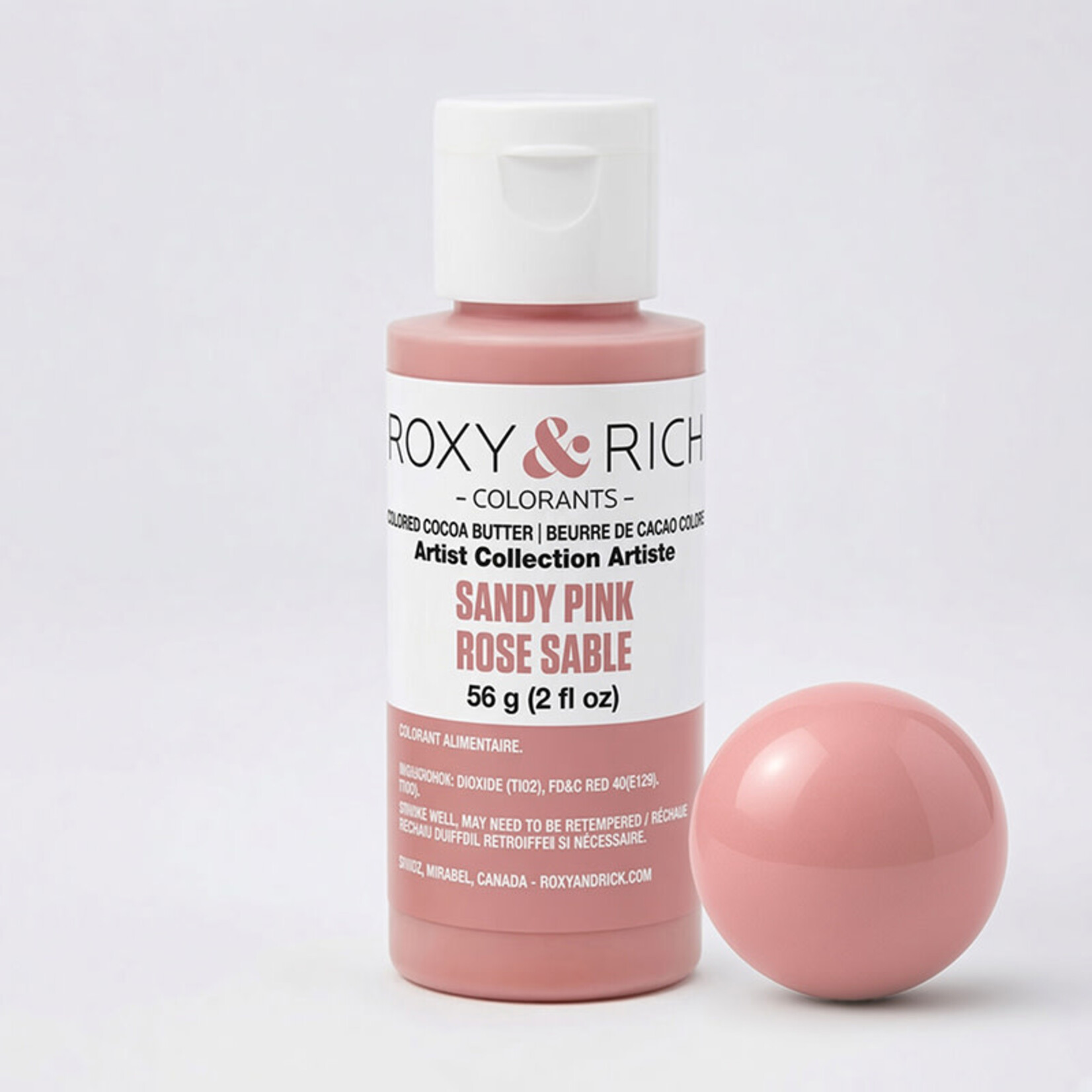 Roxy & Rich Roxy & Rich - Sandy Pink Cocoa Butter - 2 oz