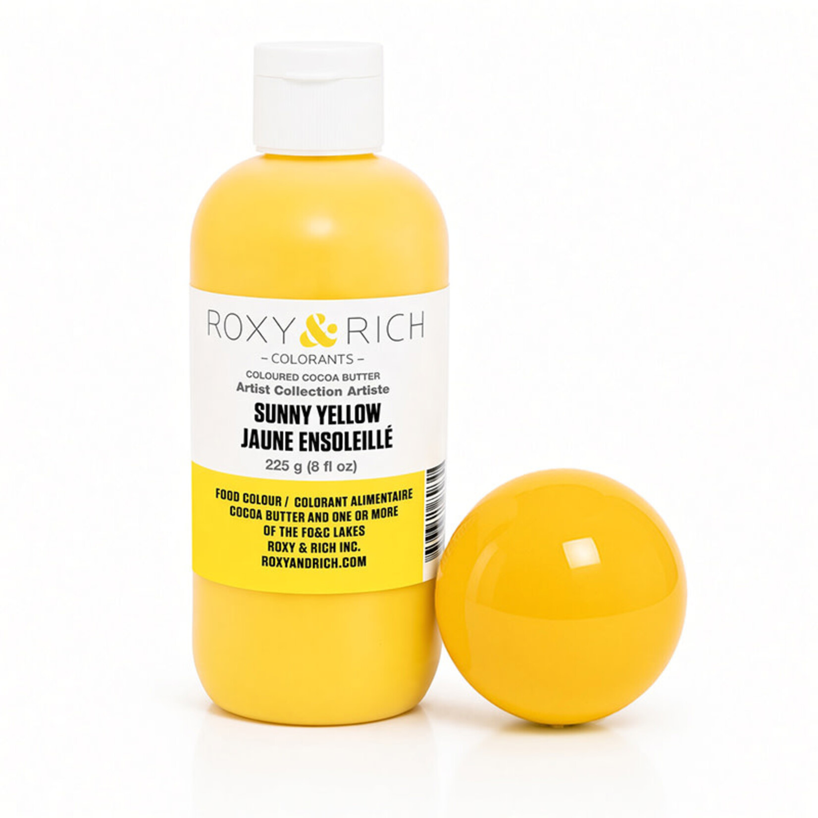 Roxy & Rich Roxy & Rich - Sunny Yellow Cocoa Butter - 8 oz