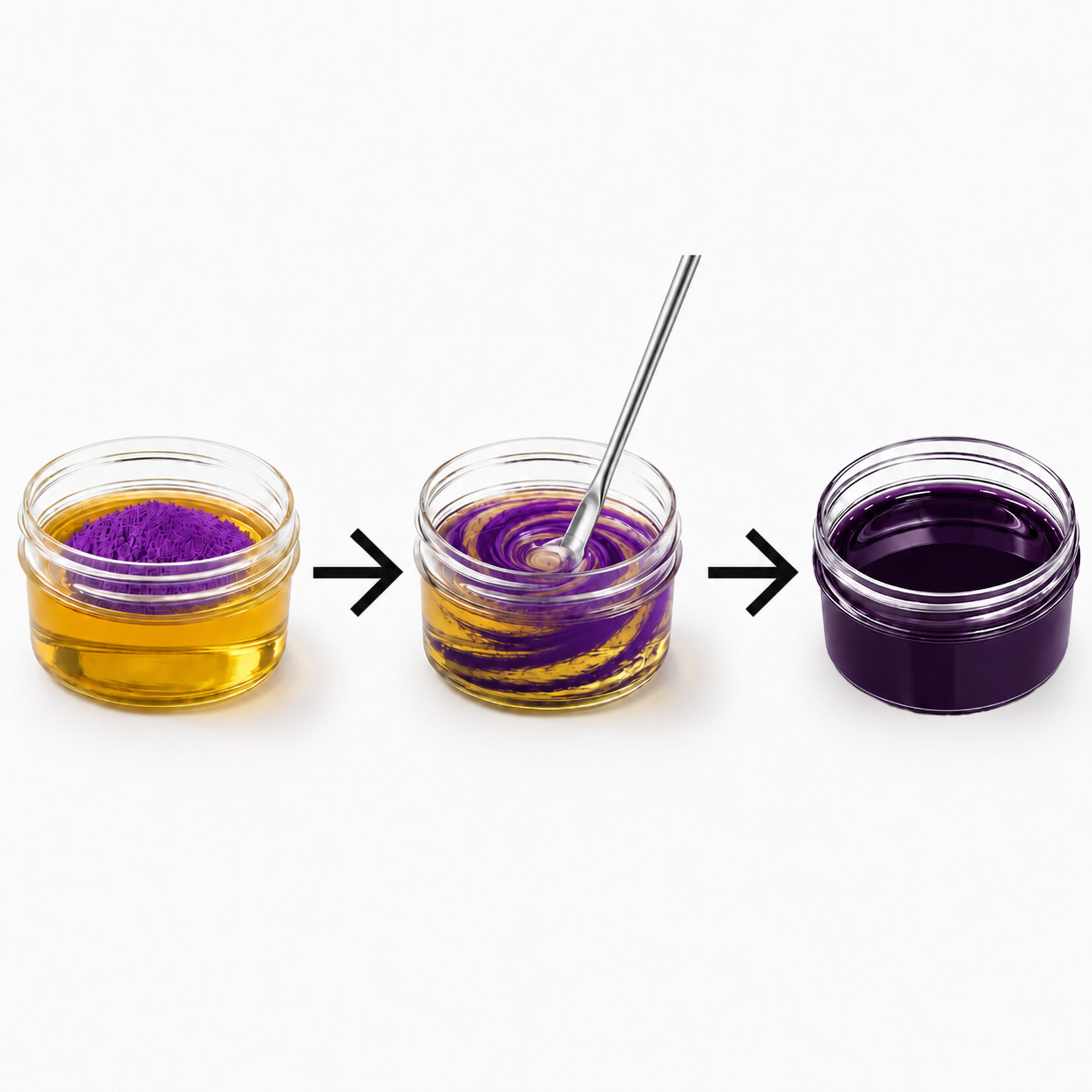 Roxy & Rich Roxy & Rich - Fat Dispersible Powdered Color, Purple -