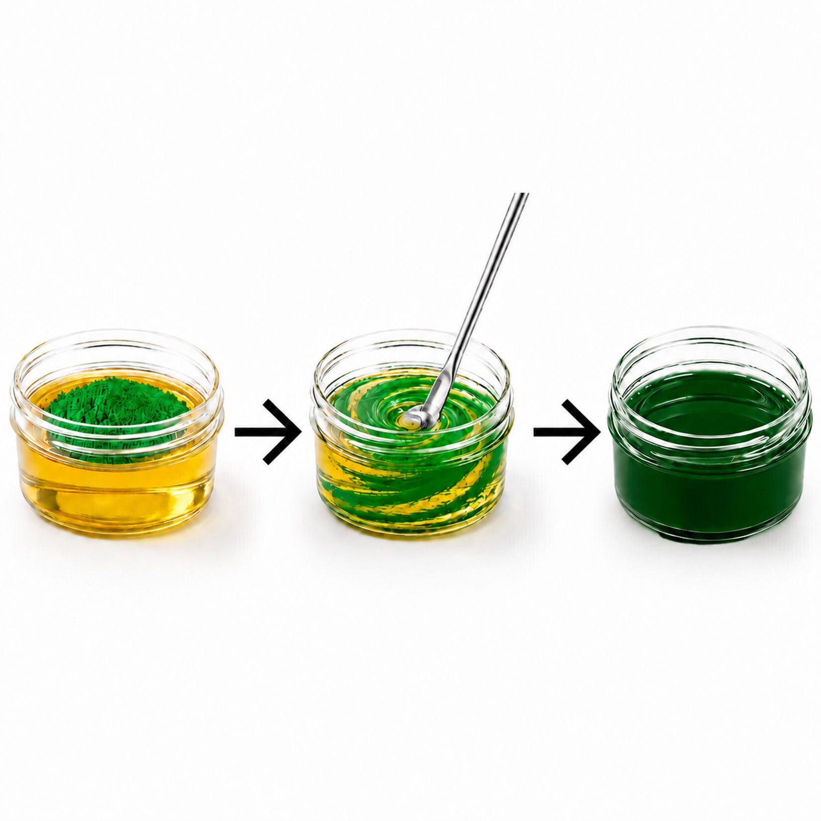 Roxy & Rich Roxy & Rich - Fat Dispersible Powdered Color, Green -