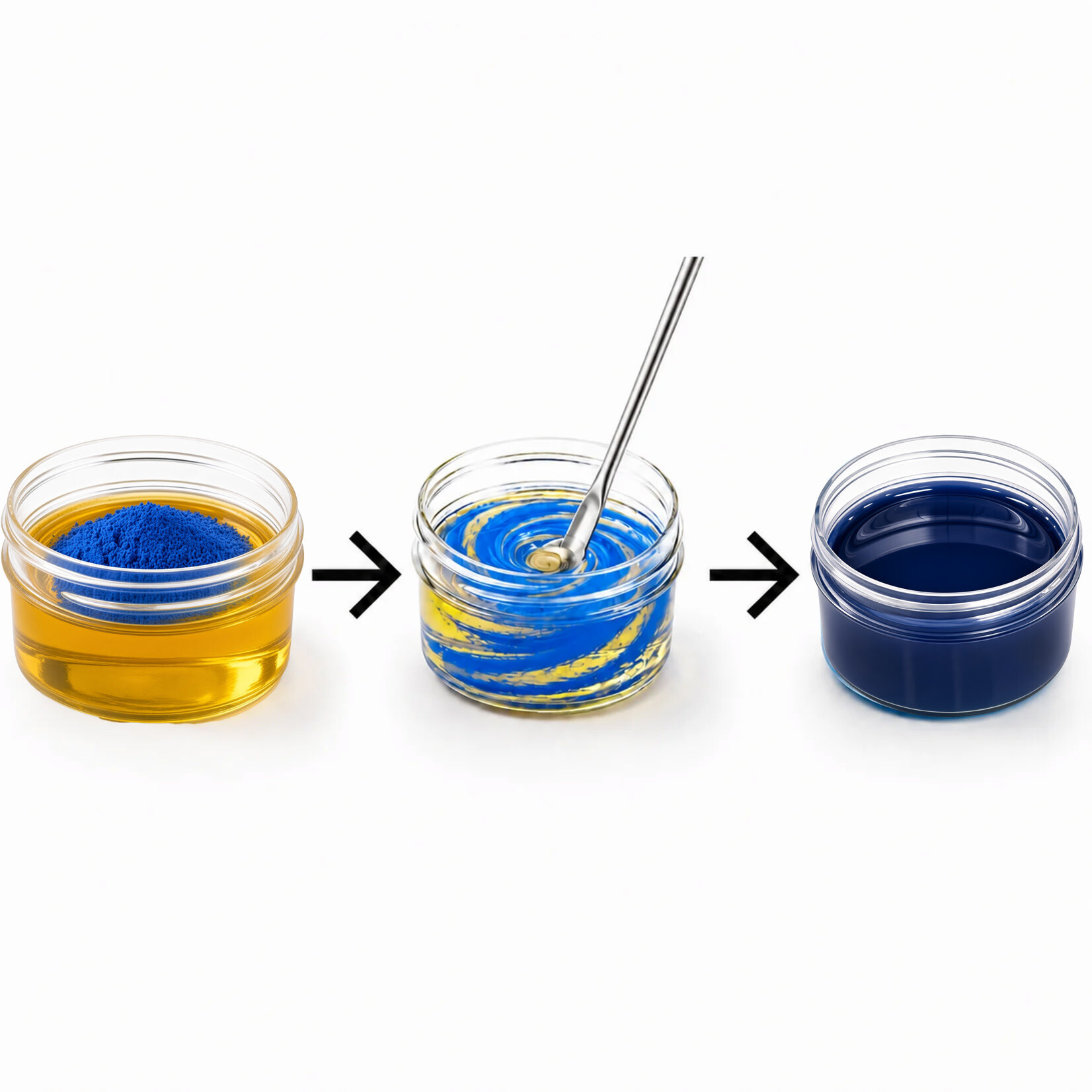Roxy & Rich Roxy & Rich - Fat Dispersible Powdered Color, Brillant Blue -