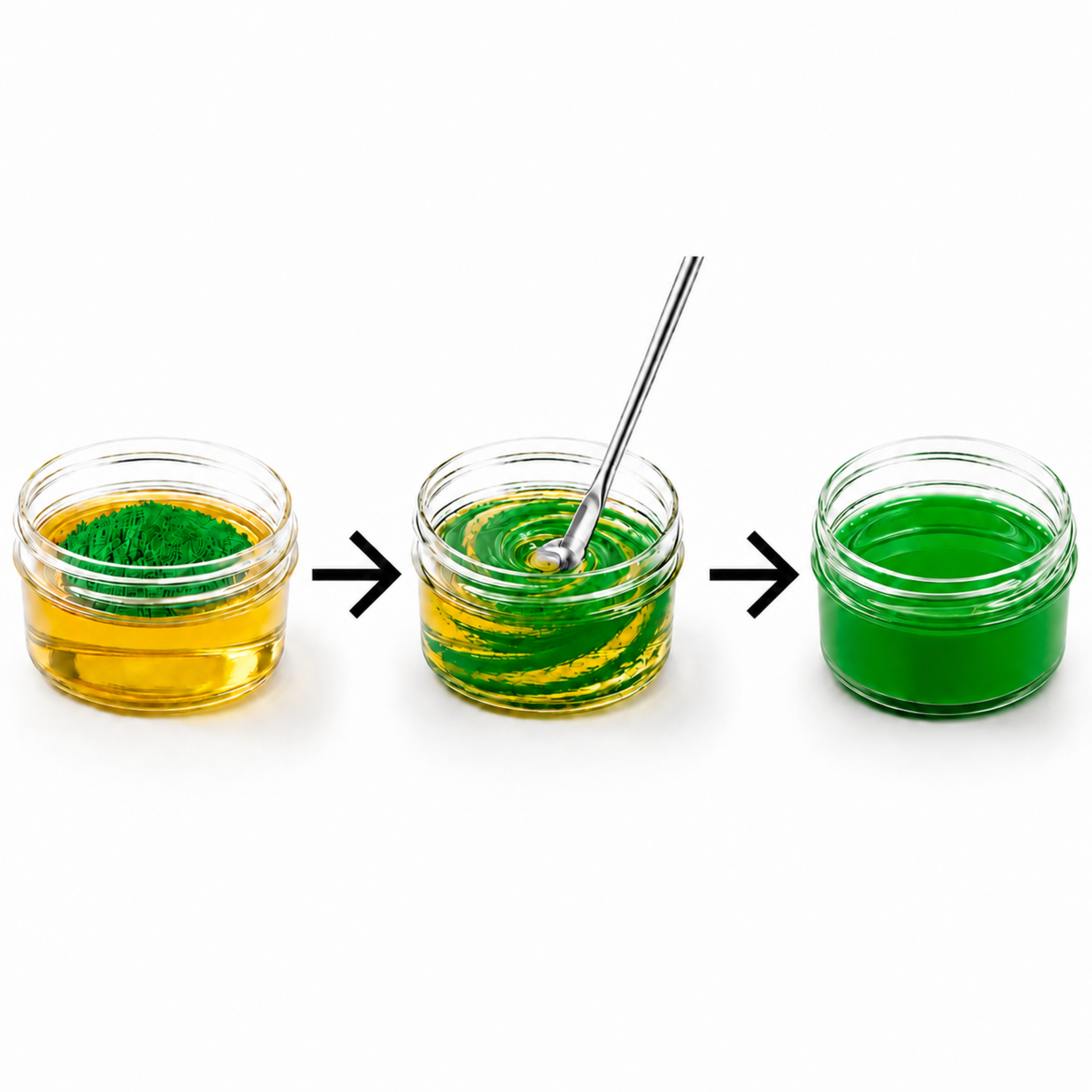 Roxy & Rich Roxy & Rich - Fat Dispersible Powdered Color, Green -