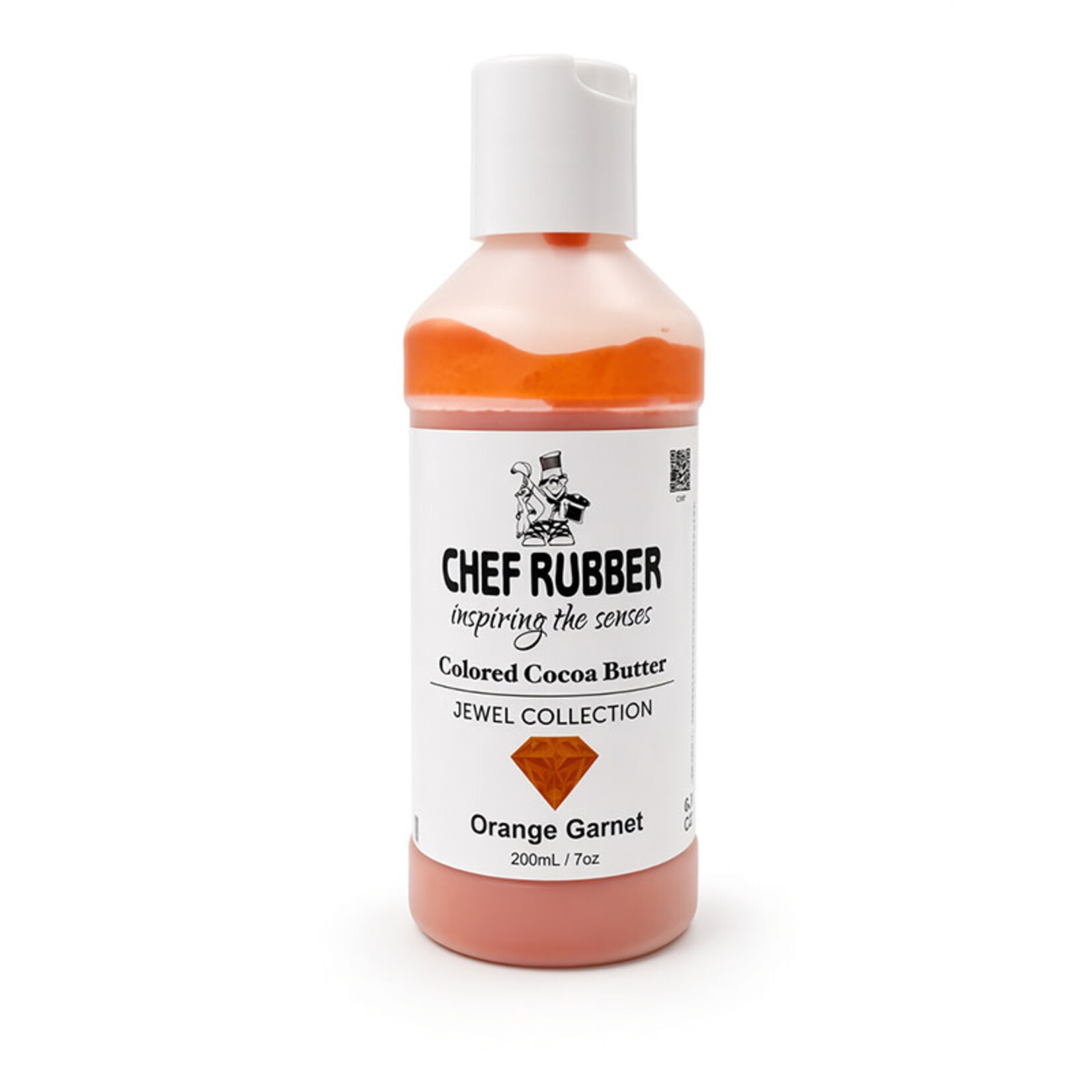 Chef Rubber Chef Rubber - Orange Garnet Cocoa Butter - 7 oz