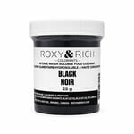 Roxy & Rich Roxy & Rich - Water Soluble Powdered Color, Black - 25 g