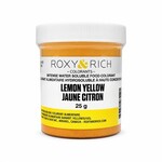 Roxy & Rich Roxy & Rich - Water Soluble Powdered Color, Lemon Yellow - 25 g