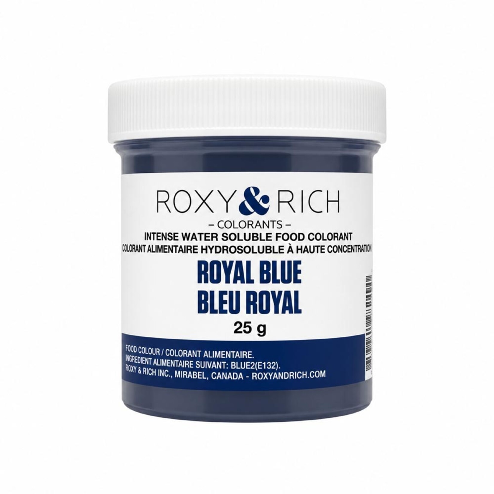 Roxy & Rich Roxy & Rich - Water Soluble Powdered Color, Royal Blue - 25 g