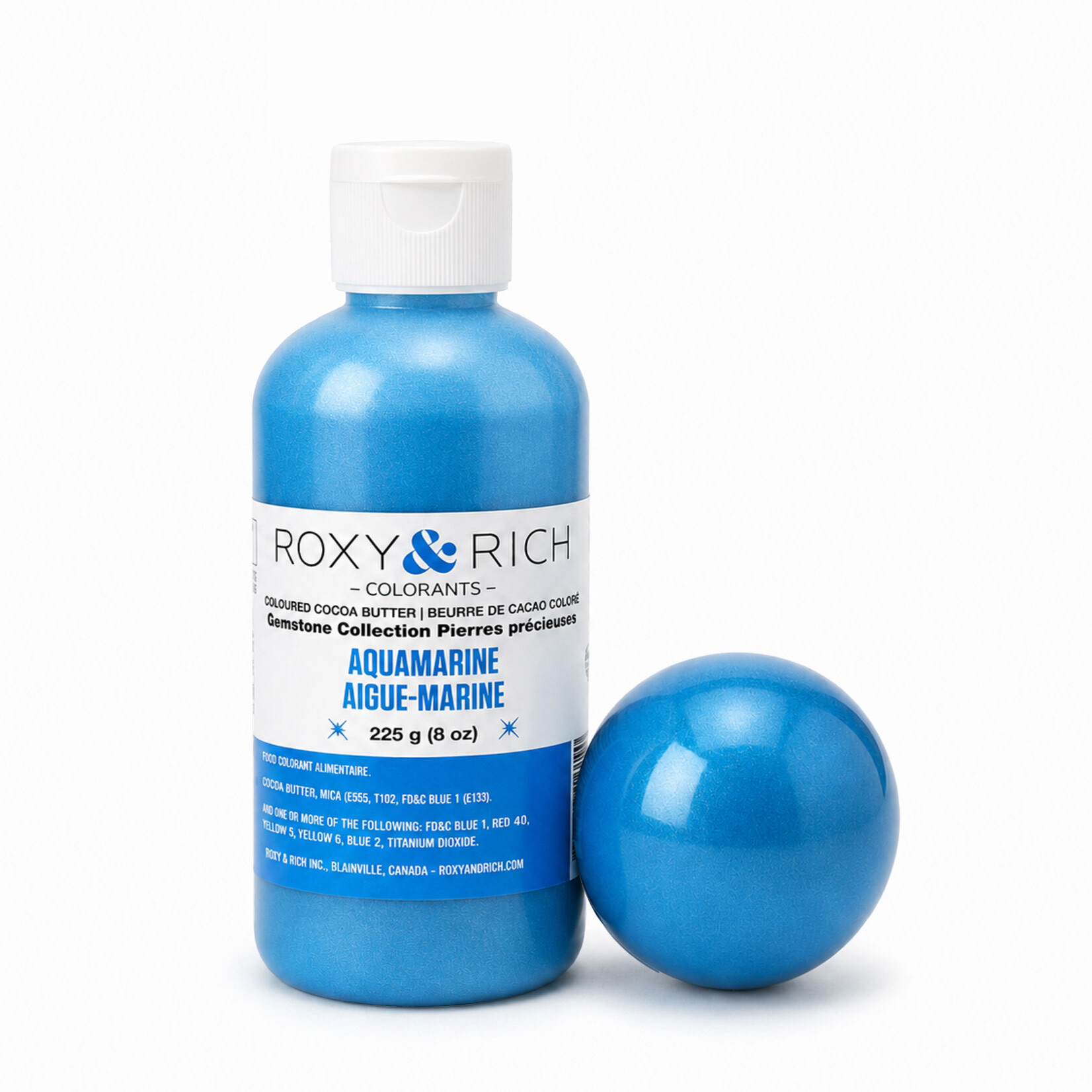 Roxy & Rich Roxy & Rich - Aquamarine Cocoa Butter - 8 oz