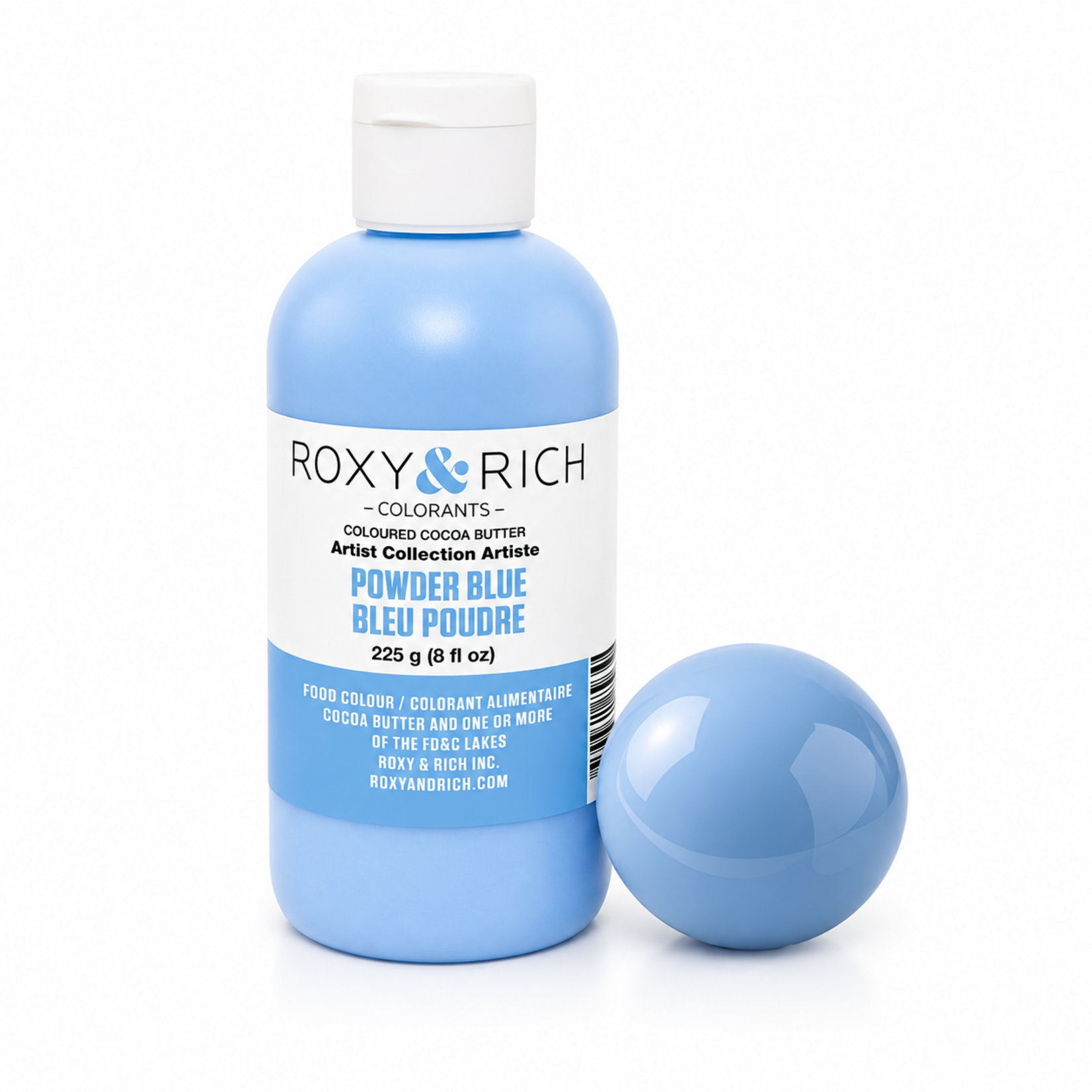 Roxy & Rich Roxy & Rich - Powder Blue Cocoa Butter - 8 oz