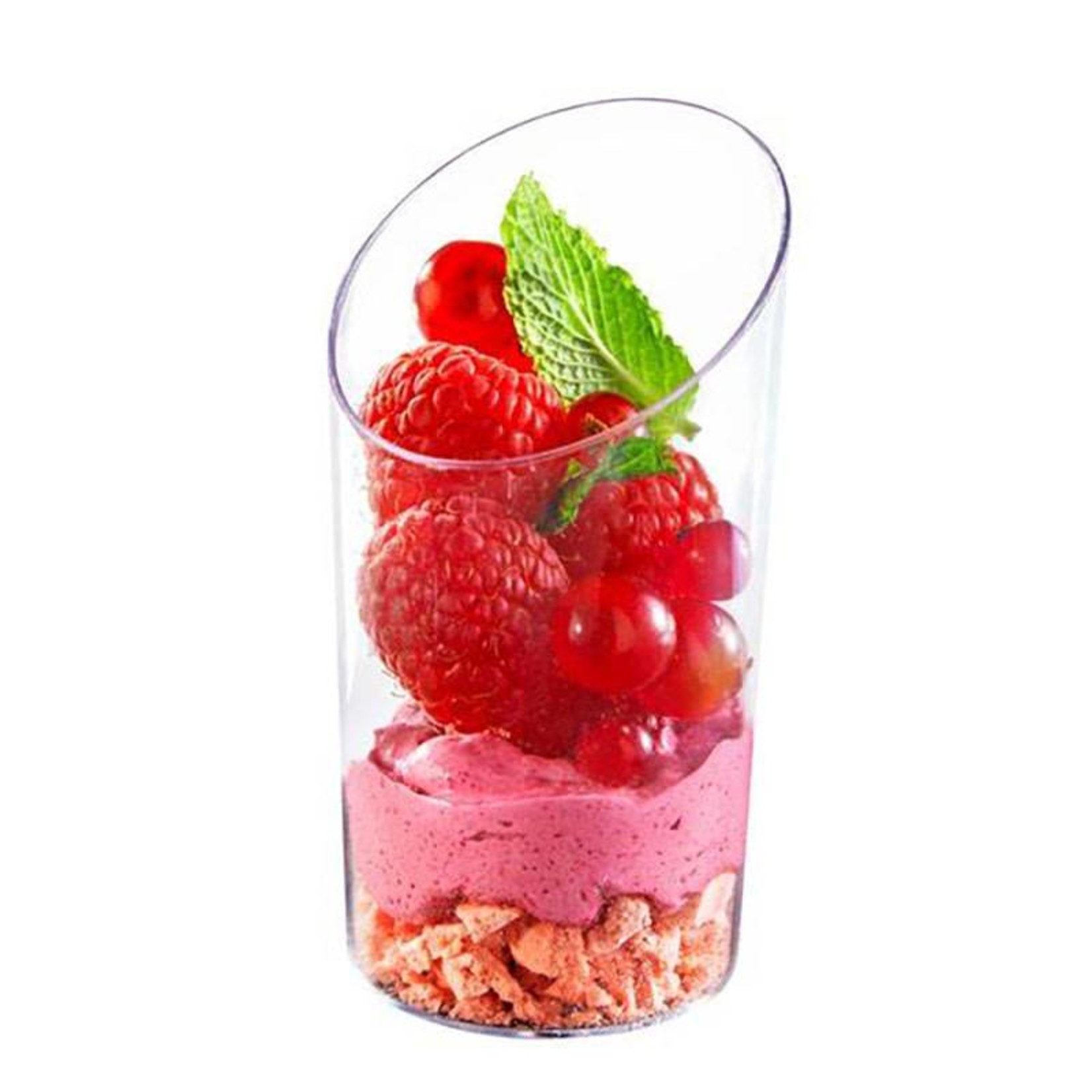 Solia Solia - Clear Incline Shot Glass, Plasticware - 2.5 oz (200 ct)