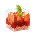 Sweet Flavor Plasticware - Cube Cup - 2 oz (200 ct)